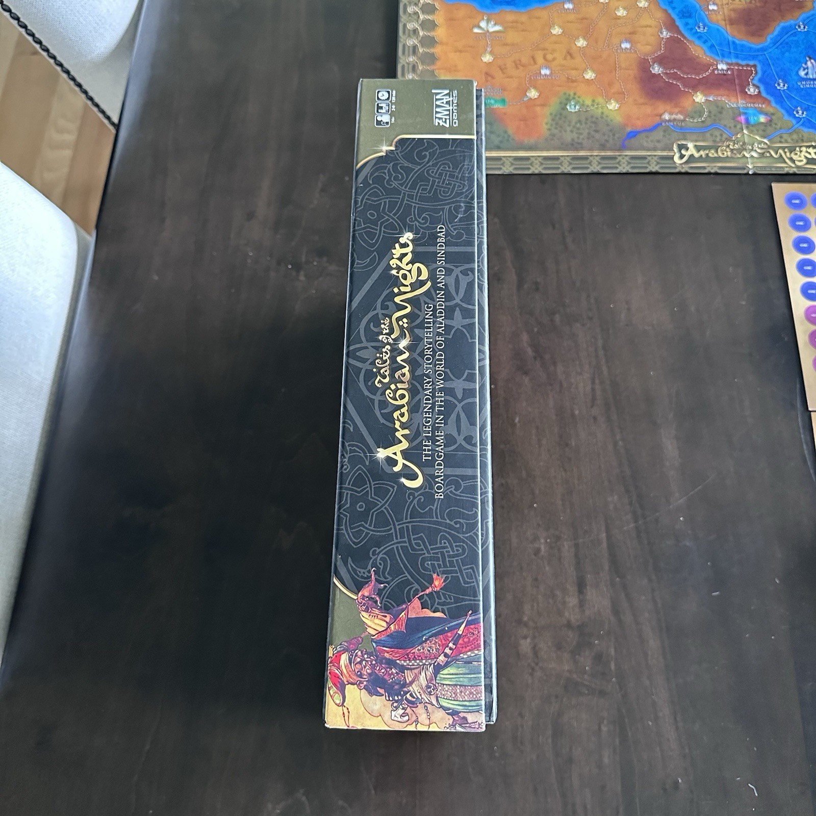 Tales of the Arabian Nights Z-Man ZM7031 Storytelling Board Game COMPLETE READ