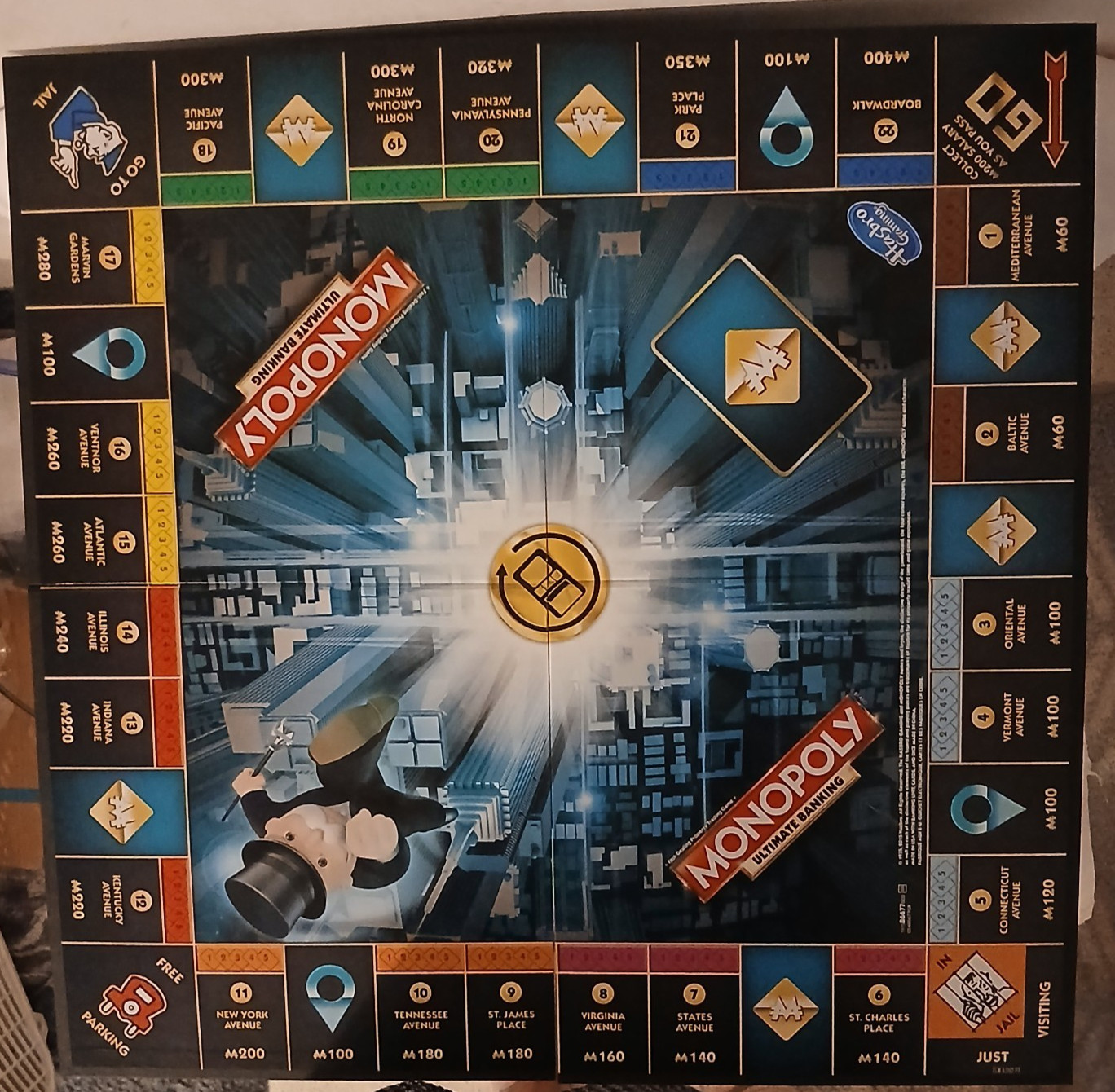 Monopoly Electronic Banking Edition Board Game 2016 Complete Credit Card Works