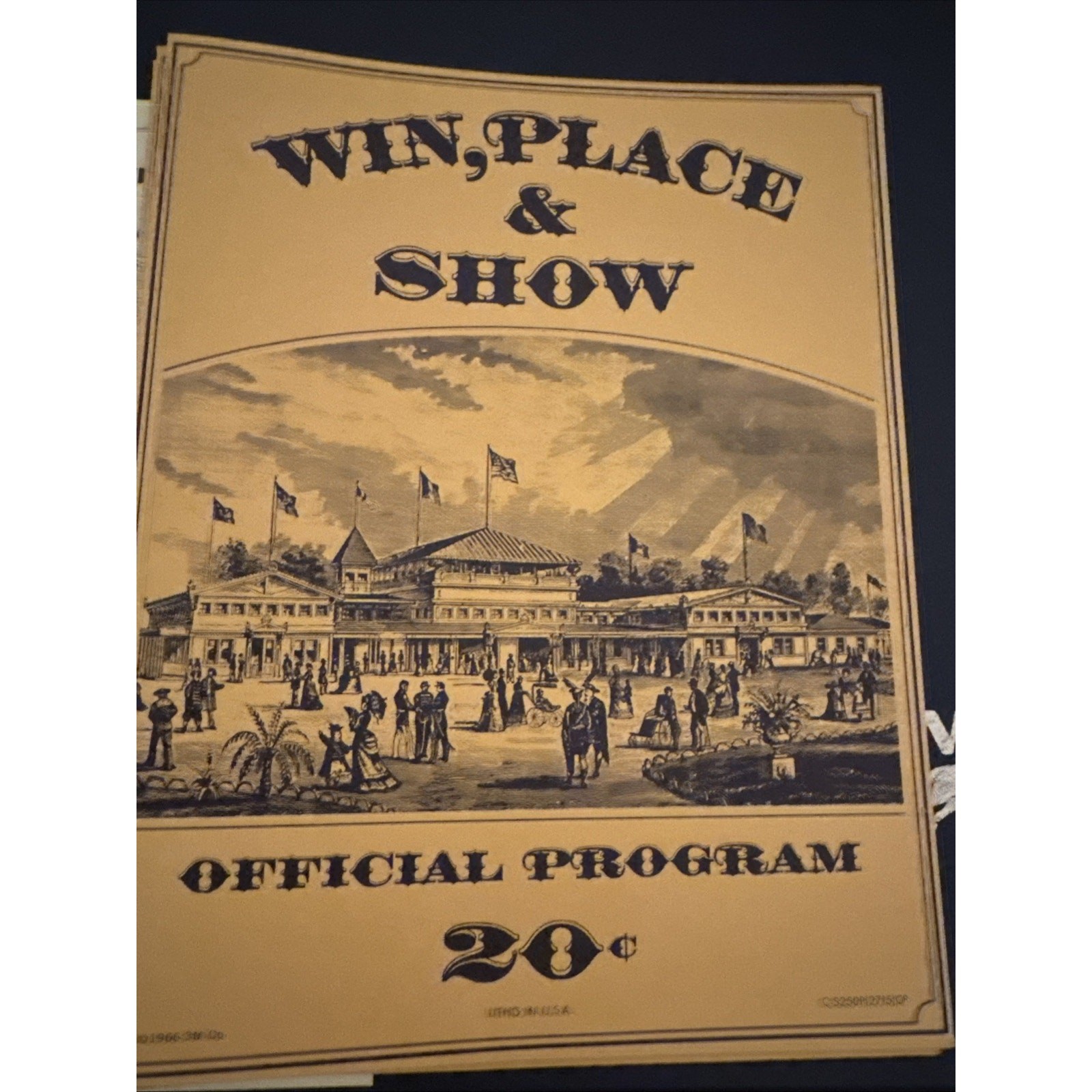 1966 Win, Place & Show Game by 3M Sports Complete Bookshelf Vintage Horse Racing