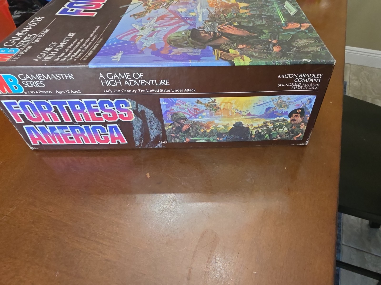 1986 Fortress America Game by Milton Bradley Complete Ready To Play Vintage War