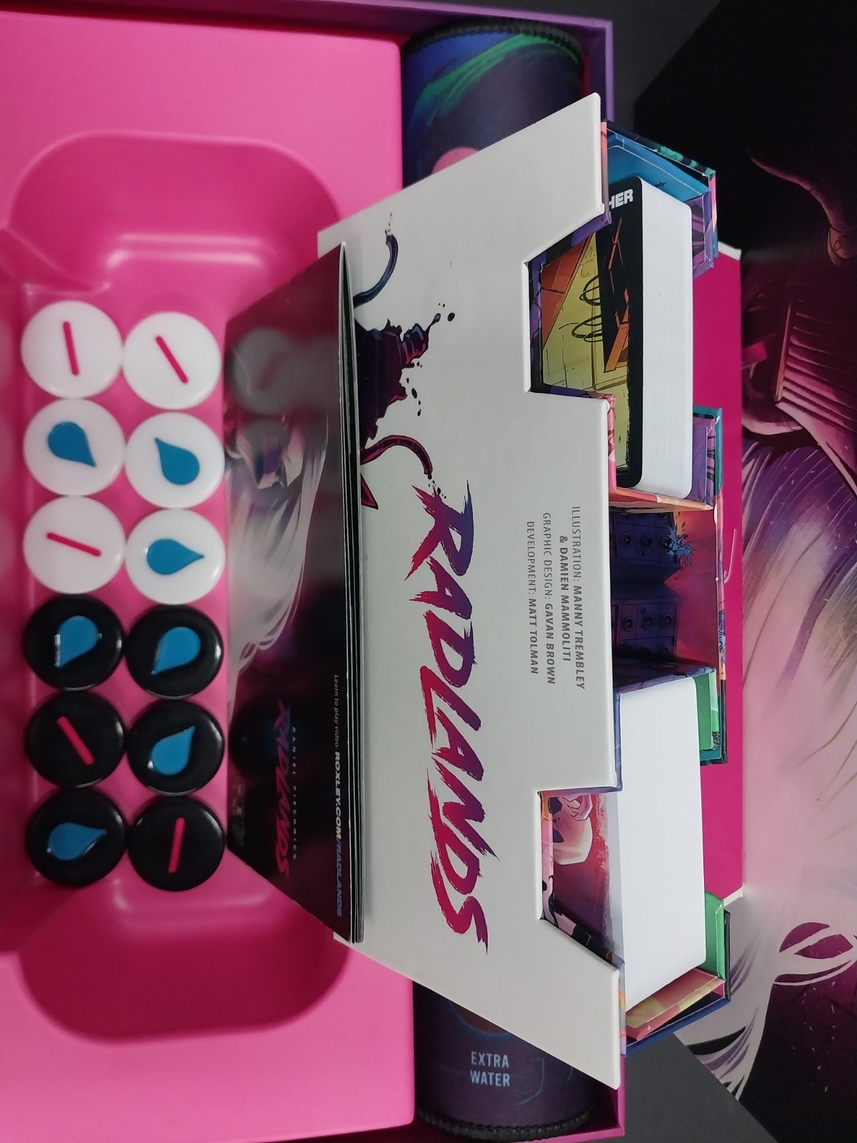 2021 Radlands Super Deluxe Edition Kickstarter Limited only 12000 made card game