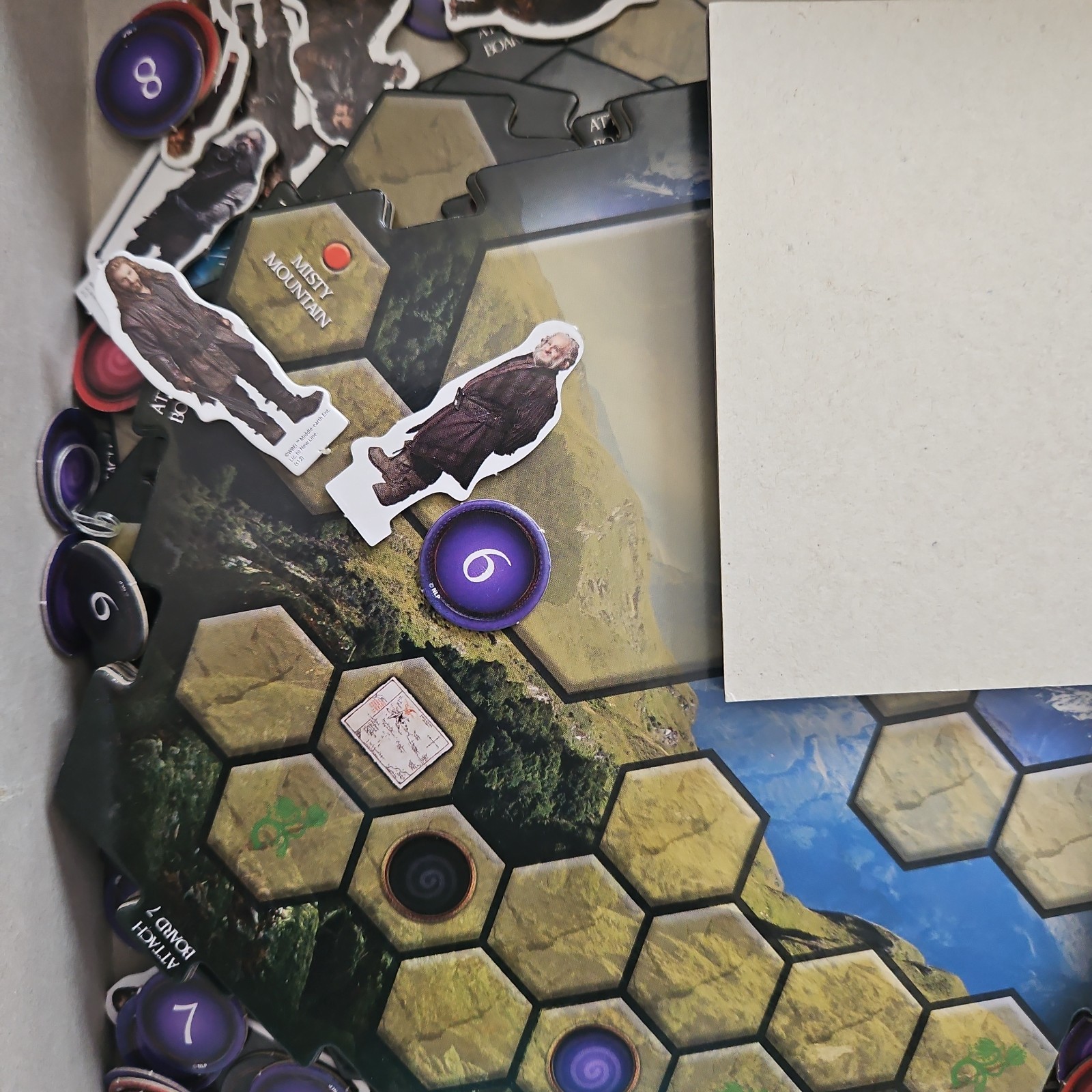 The Hobbit an Unexpected Journey Adventure Board Game Epic Quest 6213 Hobbit
