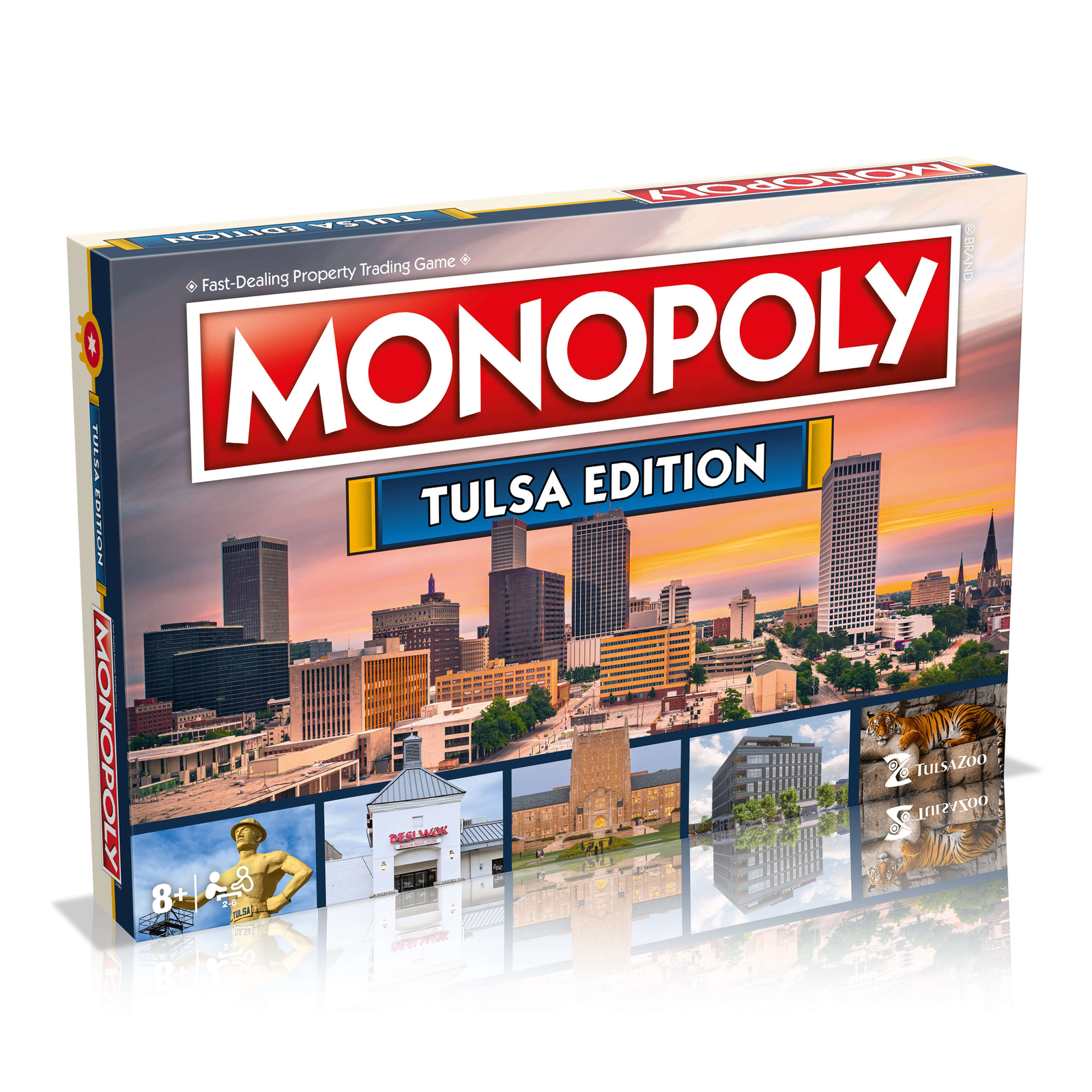 Tulsa Edition Monopoly Board Game – New & Sealed