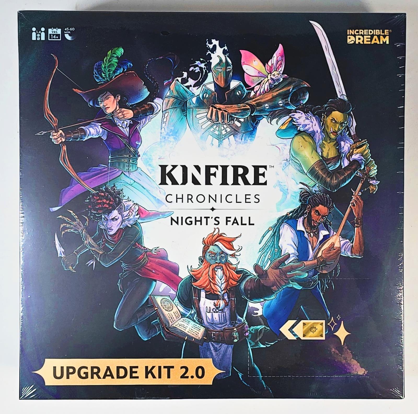Kinfire Chronicles Night’s Fall Upgrade Kit 2.0 by Incredible Dream – SEALED