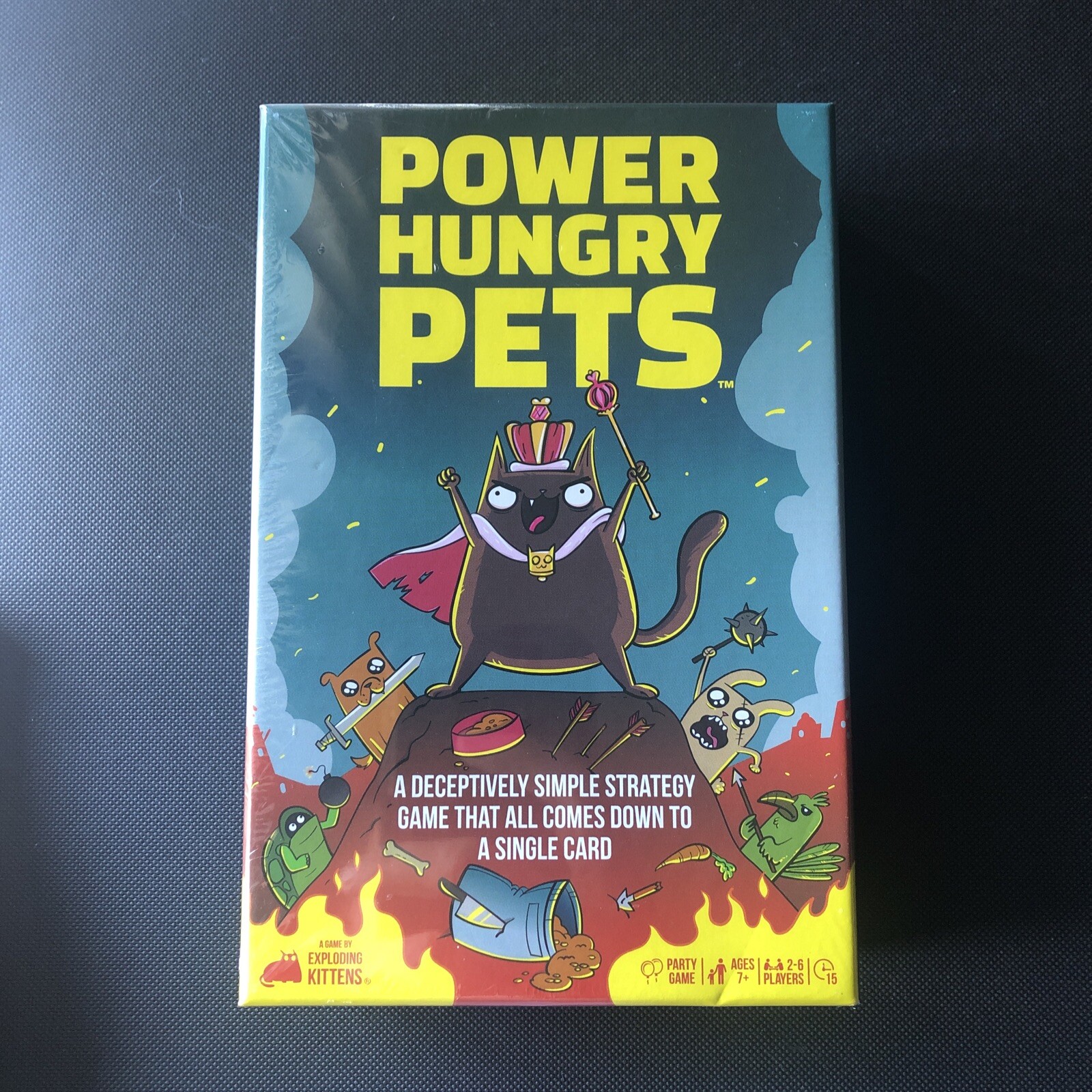 Power Hungry Pets Game Sealed New In Package