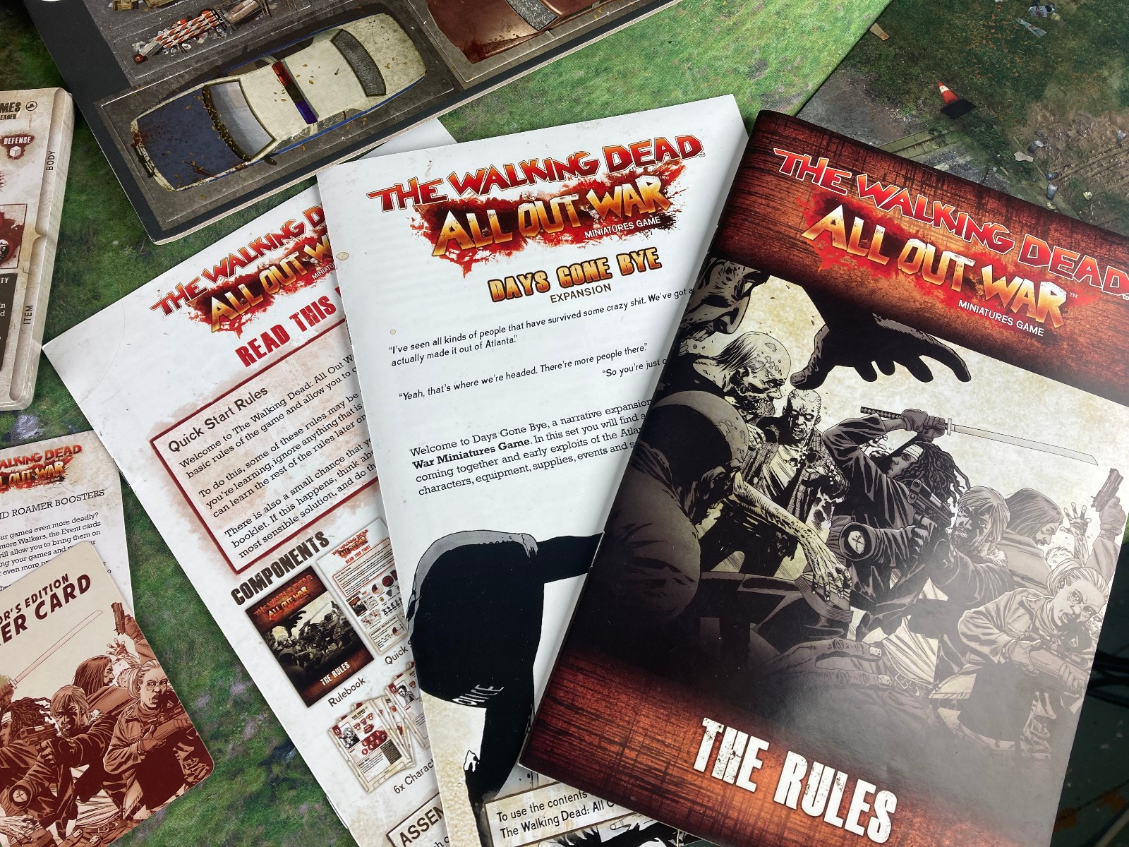 The Walking Dead All Out War Miniatures Game Kickstarter Edition