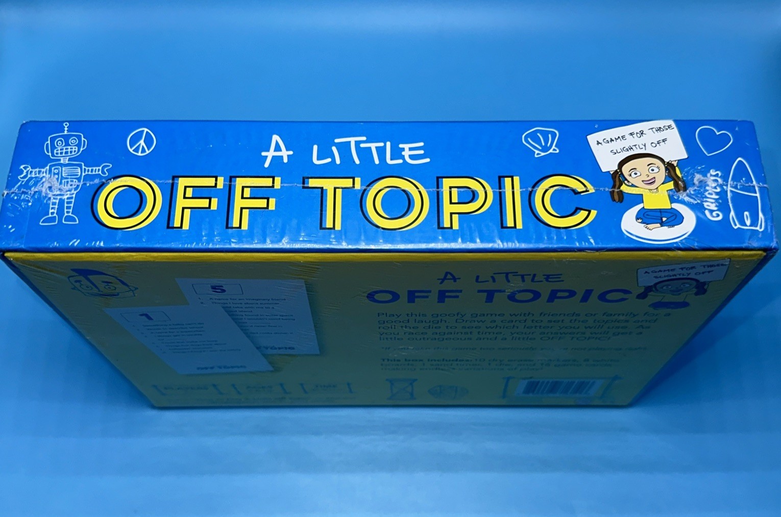 A LITTLE OFF TOPIC Board Card Game – FAMILY Game Night Fun – Brand New Sealed