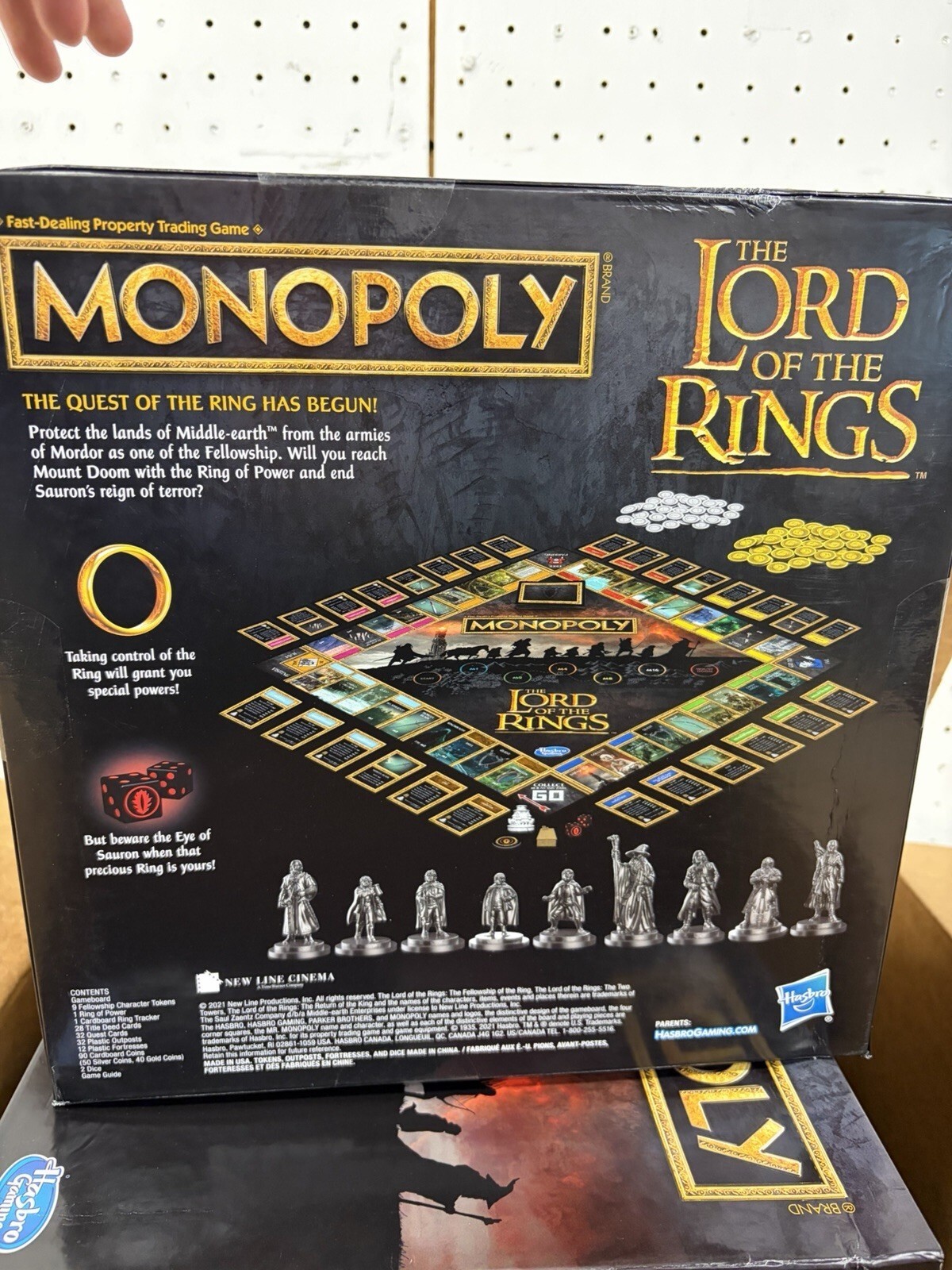 Bulk Lot of 16 New Monopoly The Lord of the Rings Board Games by Hasbro – Sealed