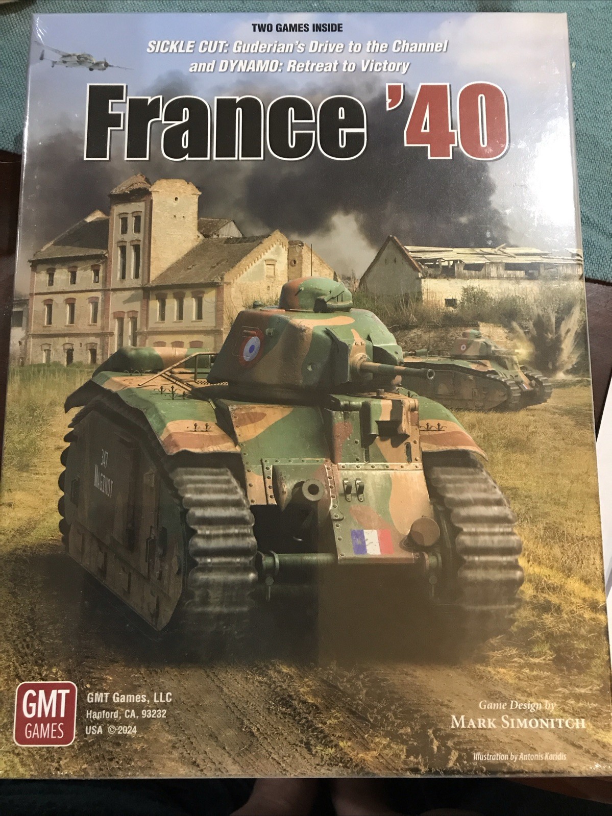 France ’40 – Sickle Cut & Dynamo (2nd Ed) Box-GMT Games NEW IN SHRINK WRAP
