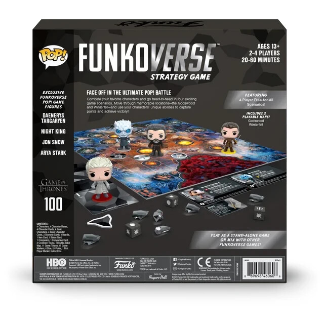 POP FUNKOVERSE BOARD GAME GAME OF THRONES BASE SET *NEW