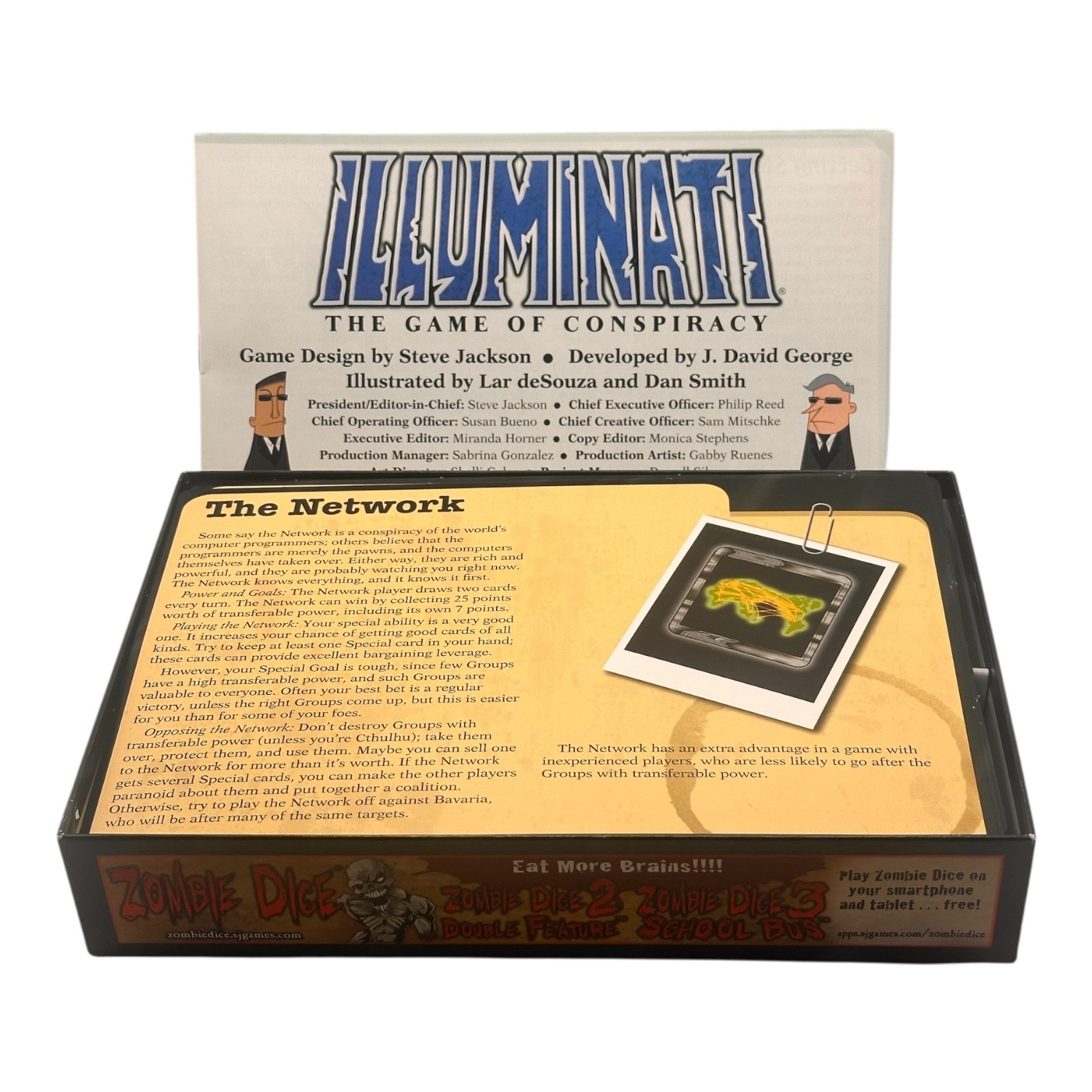 Illuminati The Game Of Conspiracy Steve Jackson Games 2nd Edition