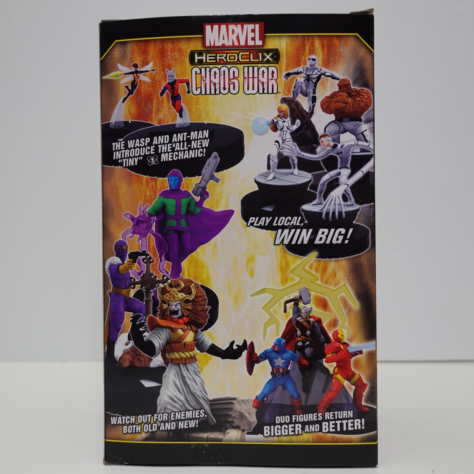 Giant-Man & Ant-man Marvel Heroclix Chaos War Figures. Wizkids/Neca 2012 Open