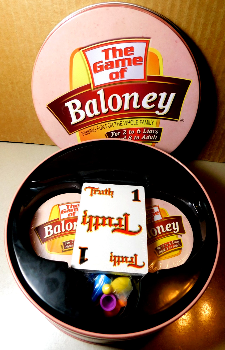 Wood Expressions, Inc.~The Game of Baloney Fibbing Fun For The Whole Family NEW!