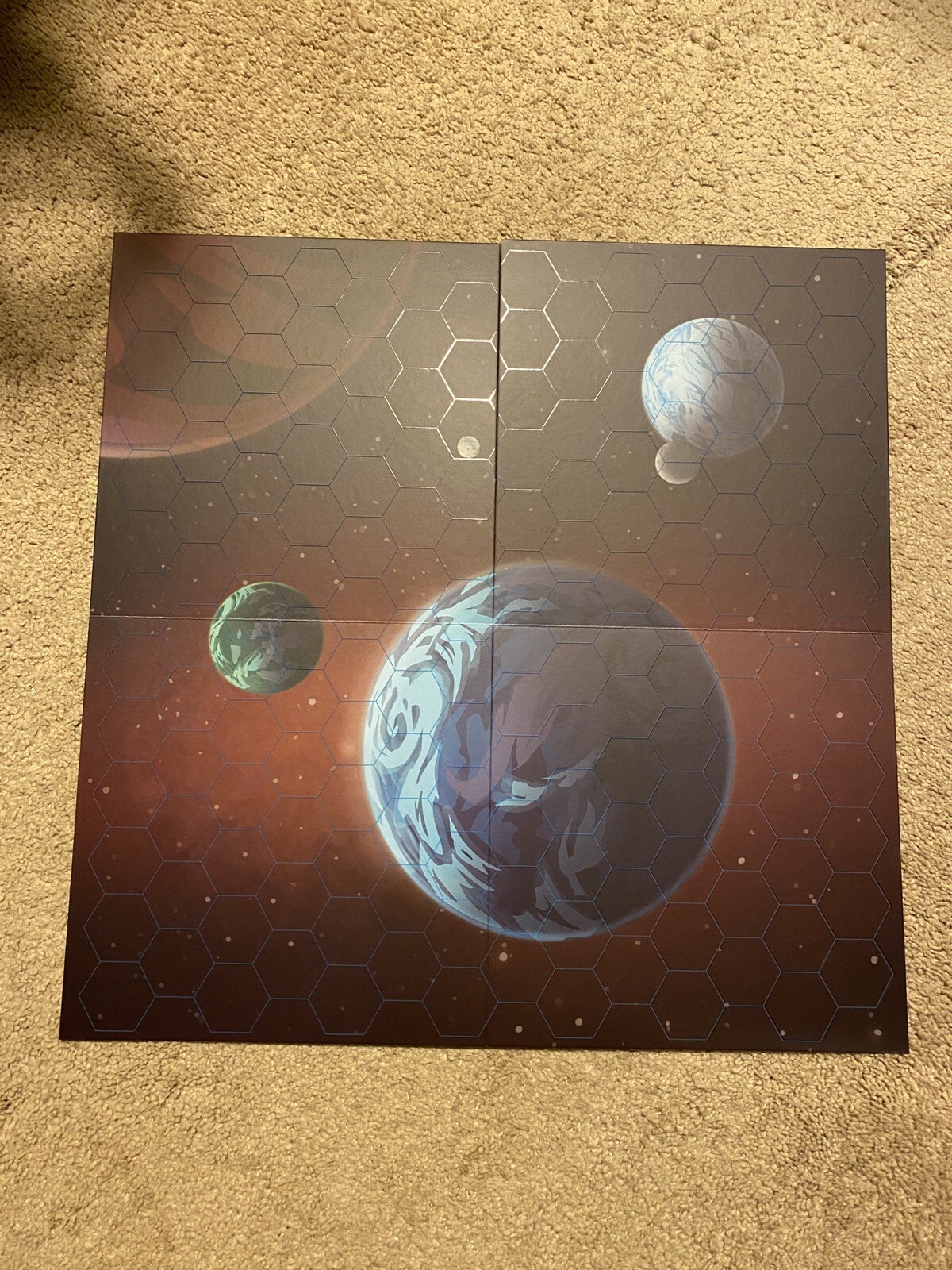 Stars of Akarios Board Game – Spare Game Board