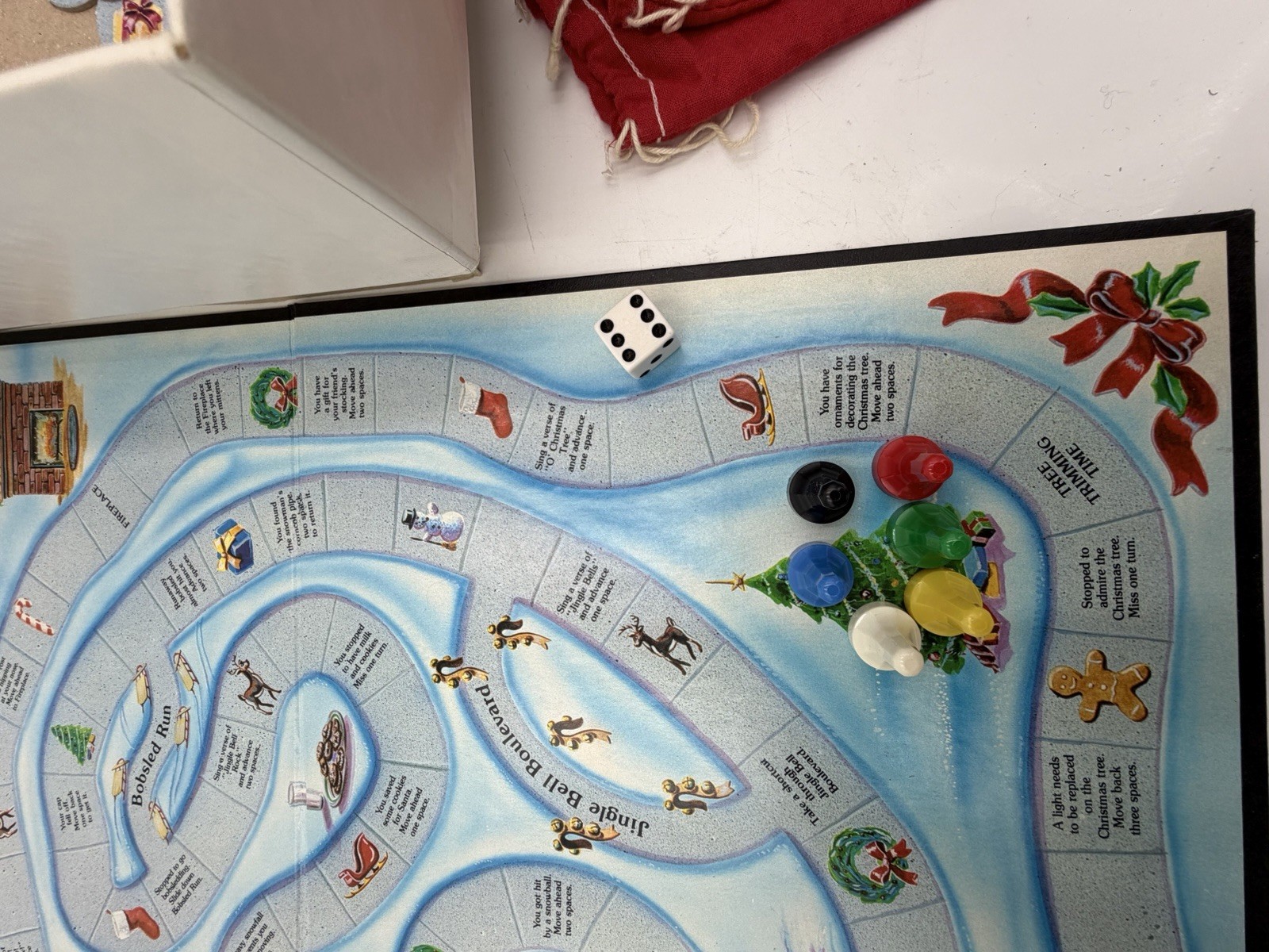 ✨✨1989 Rivercrest Journey to the North Pole Christmas Santa Board Game✨✨