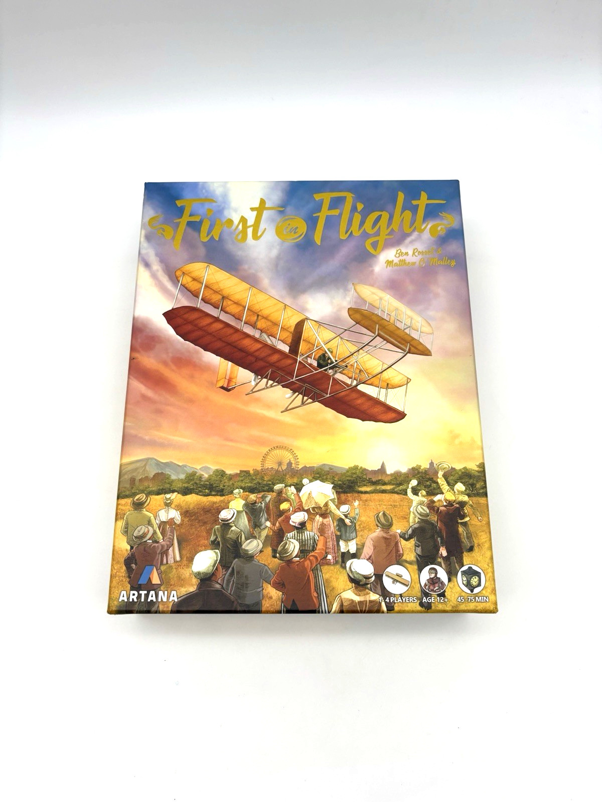 First in Flight Board Game Ben Rosset Matthew O Malley Artana 2022 New Open Box