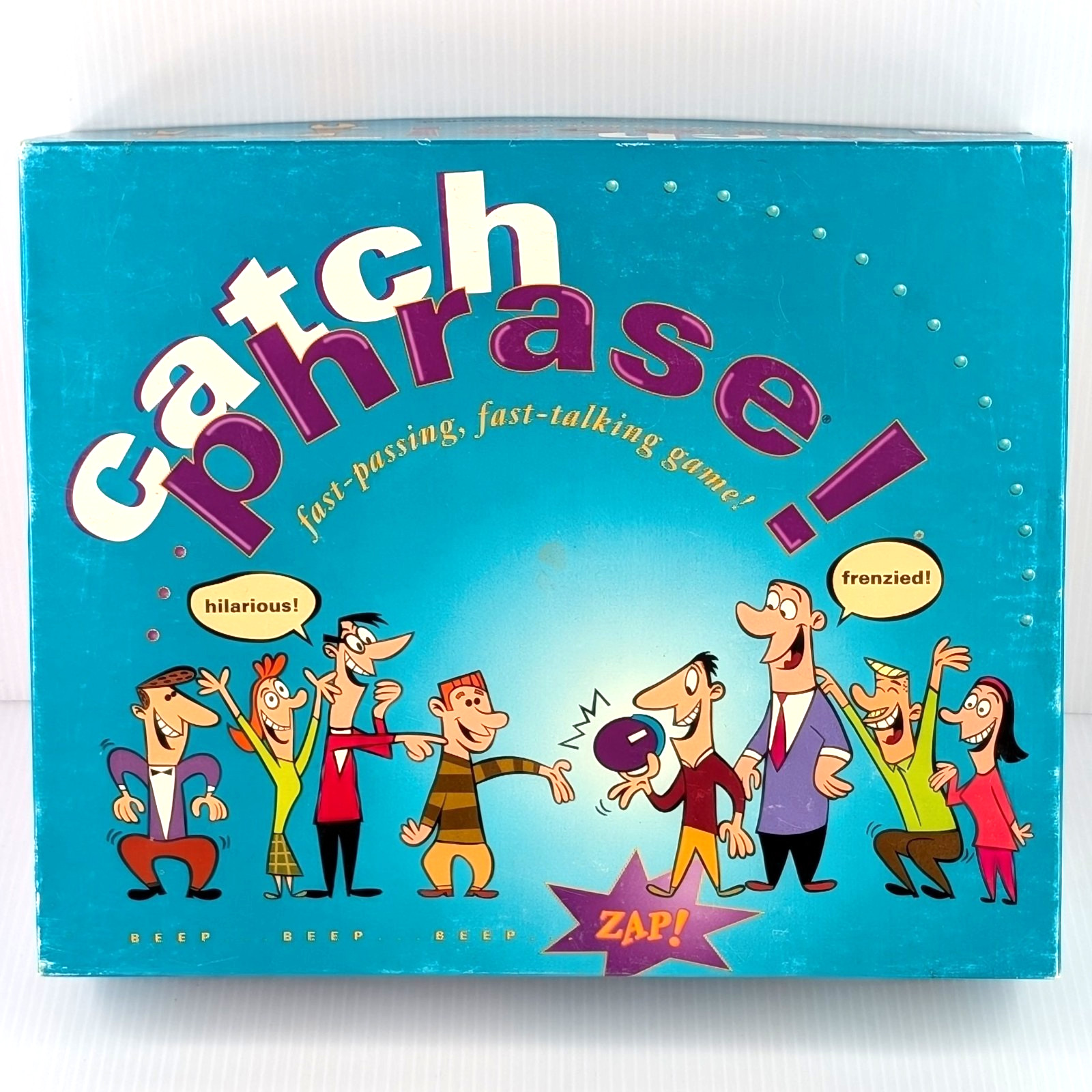 Catch Phrase Board Game 100% Complete 1994 Vintage Timer Tested & Works