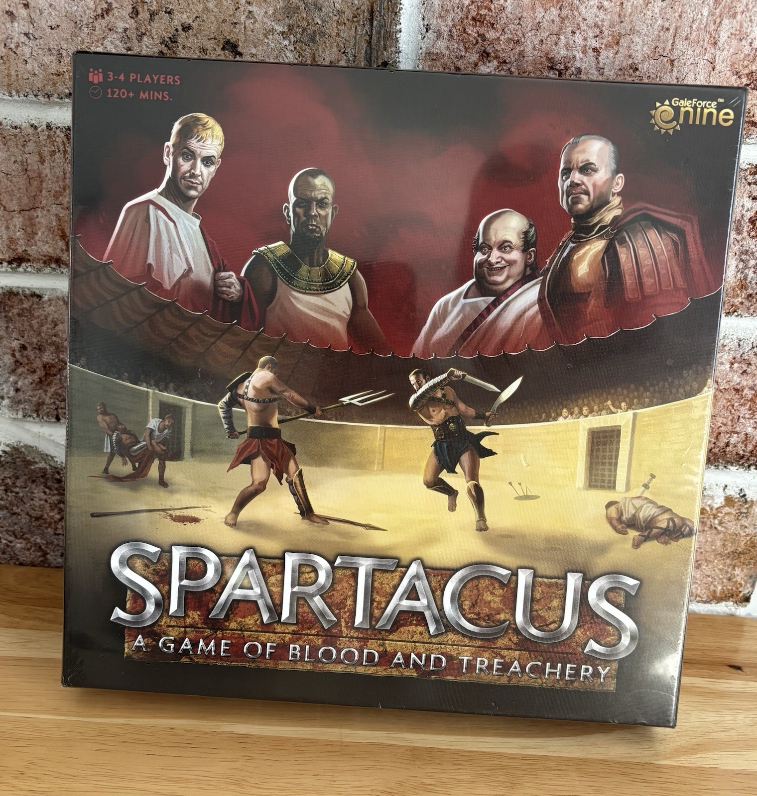 Spartacus: A Game of Blood and Treachery ~ Gale Force Nine ~ New ~ Sealed