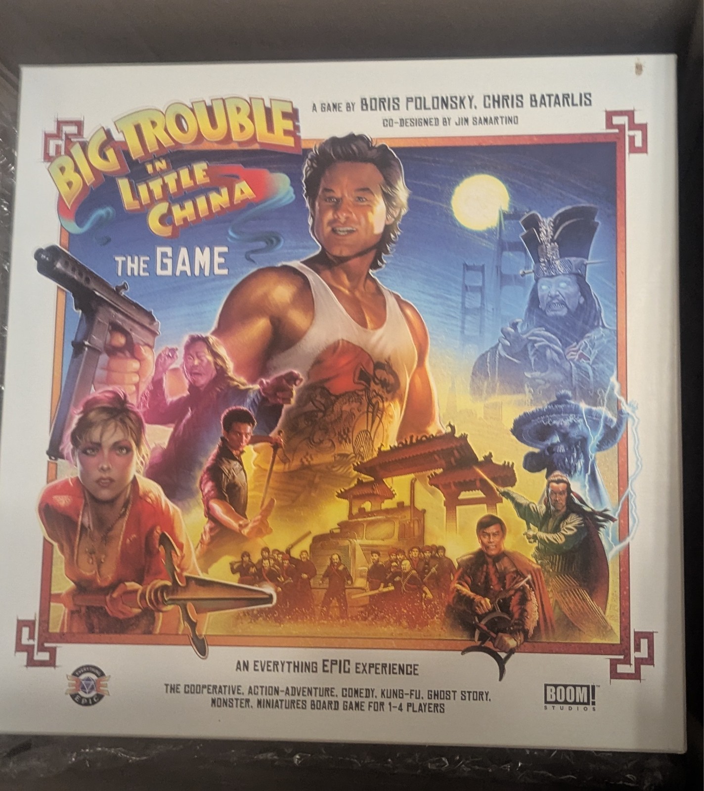Everything Epic Big Trouble in Little China Board Game