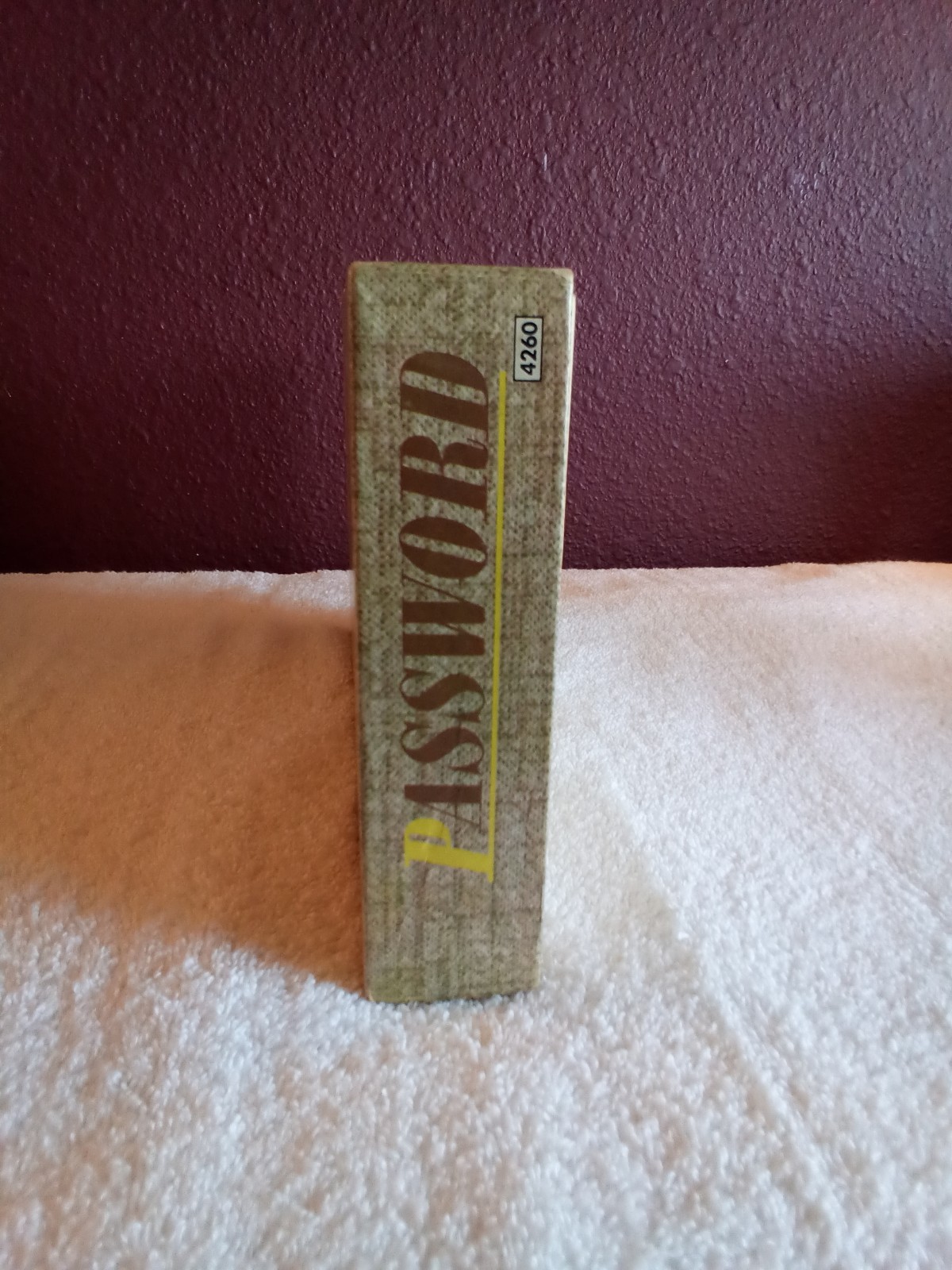 Vintage 1962 Milton Bradley Password Game#4260 Complete Game!