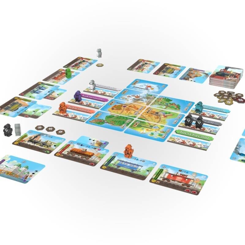 Island Express Deluxe Board Game Circus Card Game Family Game Connoisseur Game