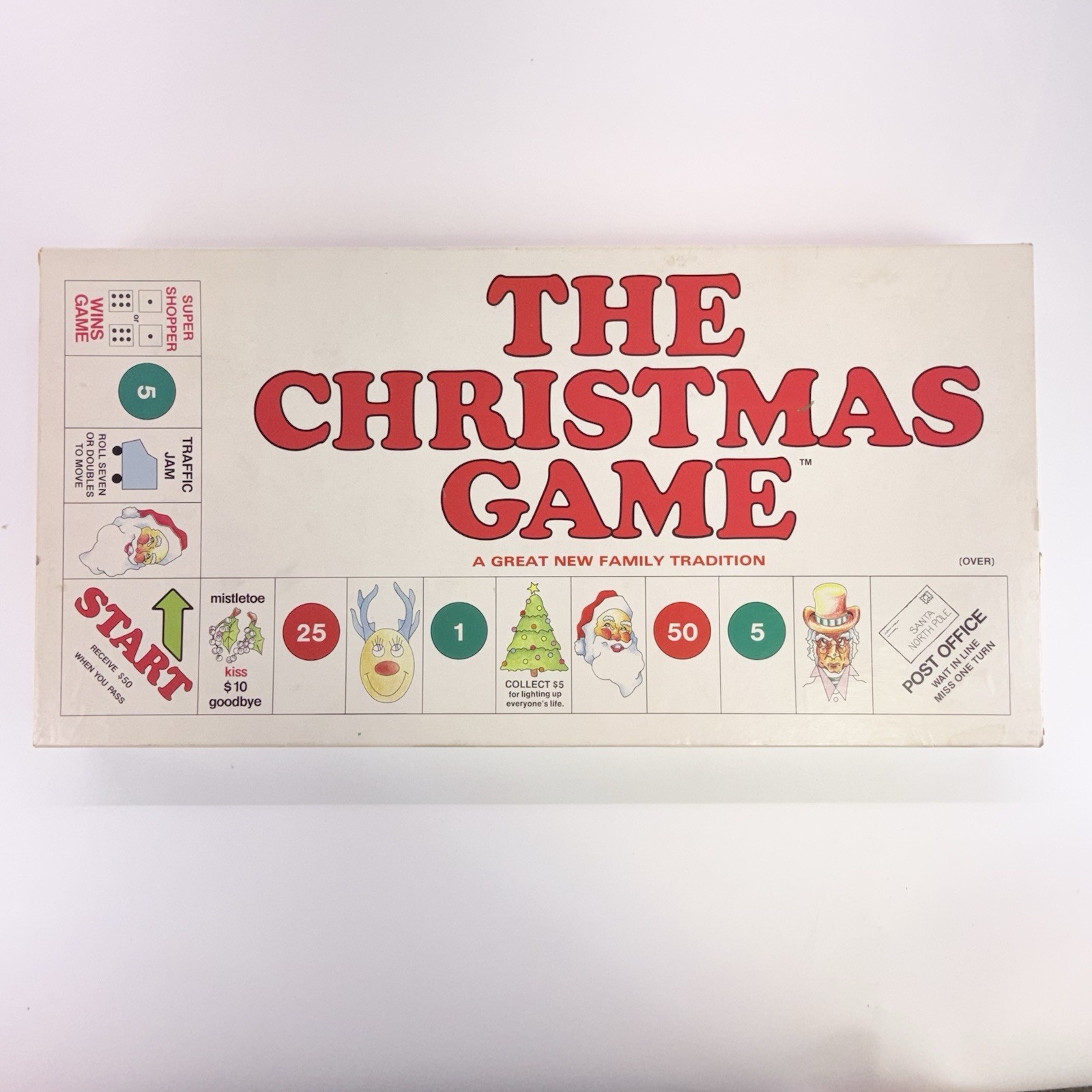 The Christmas Game- By Holiday Games -Vintage 1980 Board Game-Complete VG/VG+