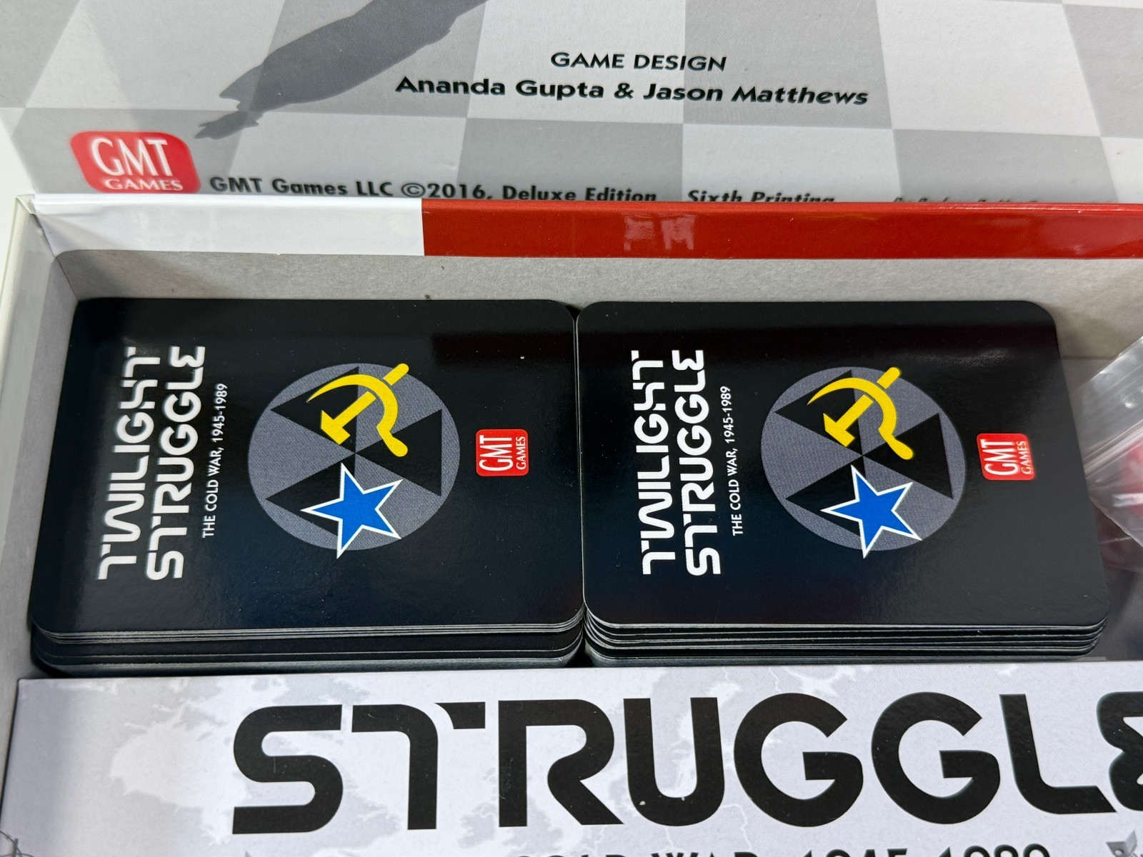 GMT Games Twilight Struggle Deluxe Edition Board Game