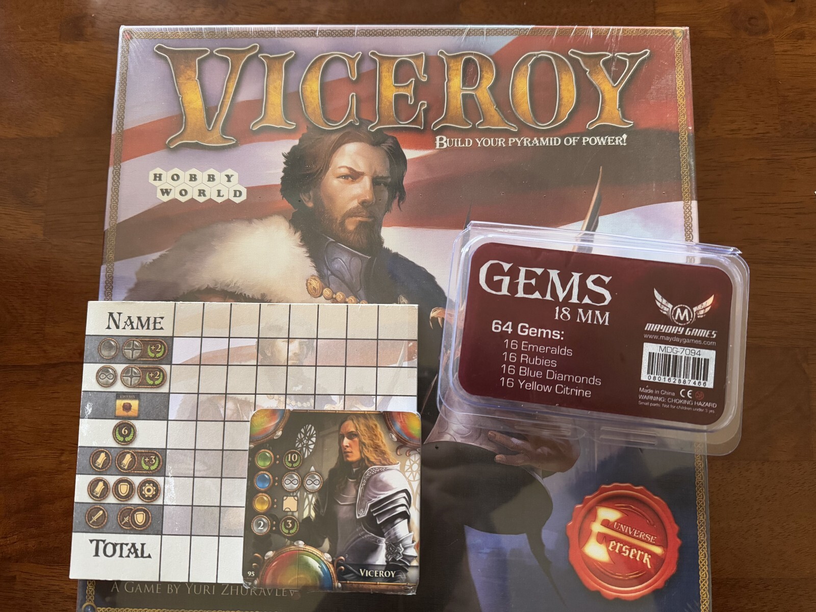 Viceroy board game + extras NEW