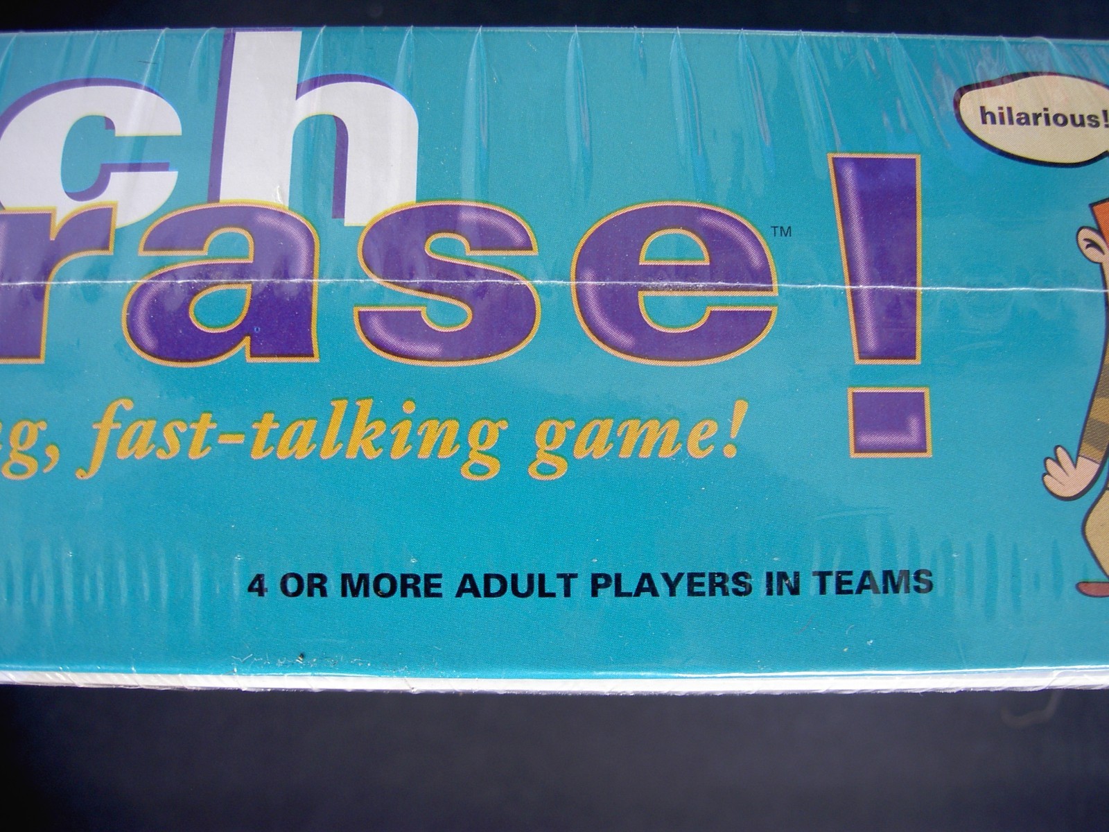 CATCH PHRASE FAST PASSING FAST TALKING BOARD GAME 1994 SEALED PARKER BROS NIB