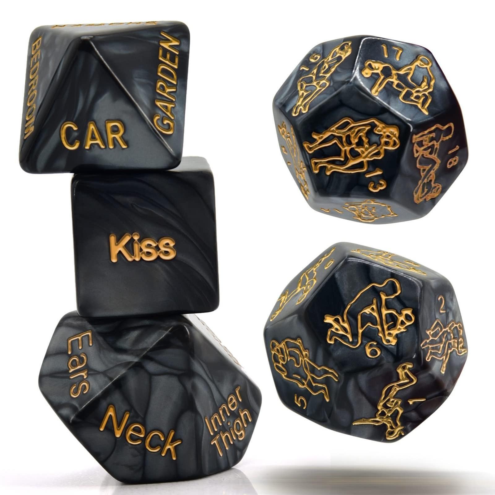 Mebault Sex Dice Naughty Positions Dice for Adult Couple Sex Games Romantic F…