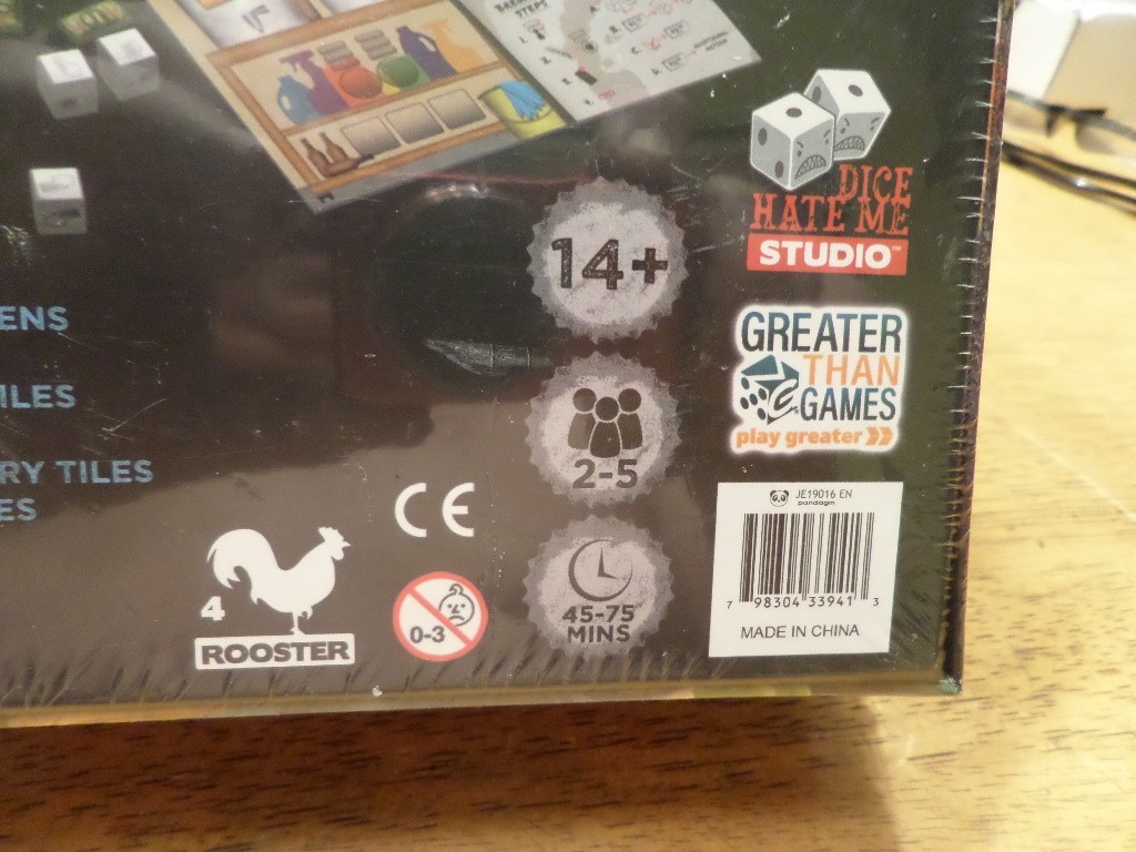 Homebrewers: A Dice Game Of Inventive Beers Greater Than Games New/Sealed
