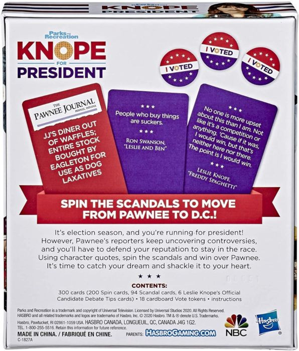 Parks and Recreation – Knope for President Party Card Game BRAND NEW – SEALED