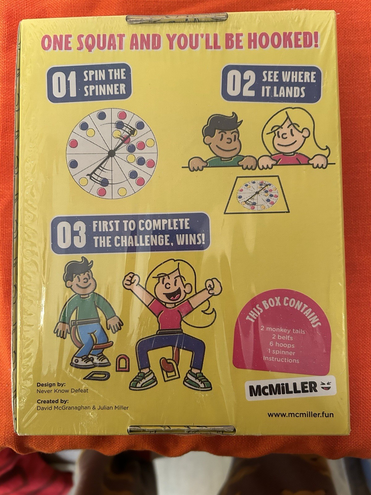 It’s Bananas! The Monkey Tail Game 2022 Party Game McMiller – New/Sealed