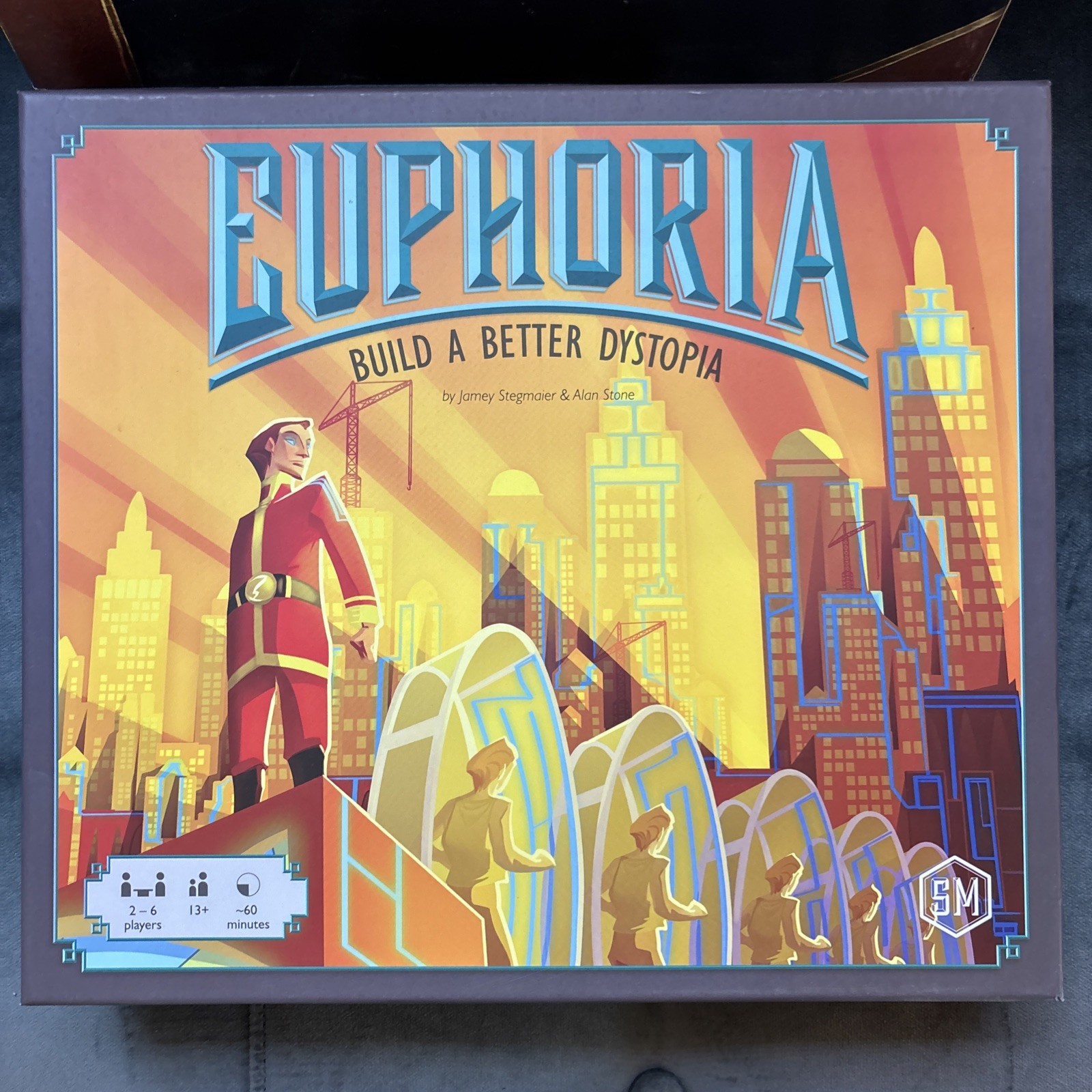 Euphoria : Build A Better Dystopia 2013 Stonemaier Kickstarter 100% Complete