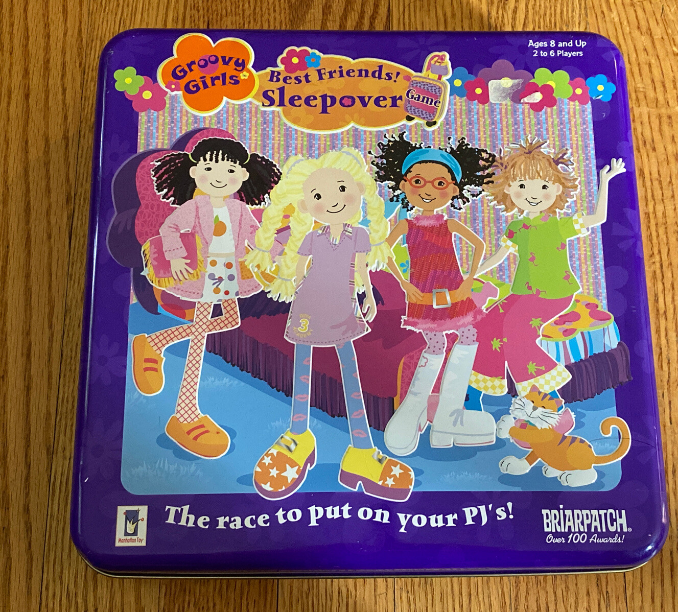 Vintage Groovy Girls Best Friends! Sleepover Game, Briar Patch Tin Box Complete!