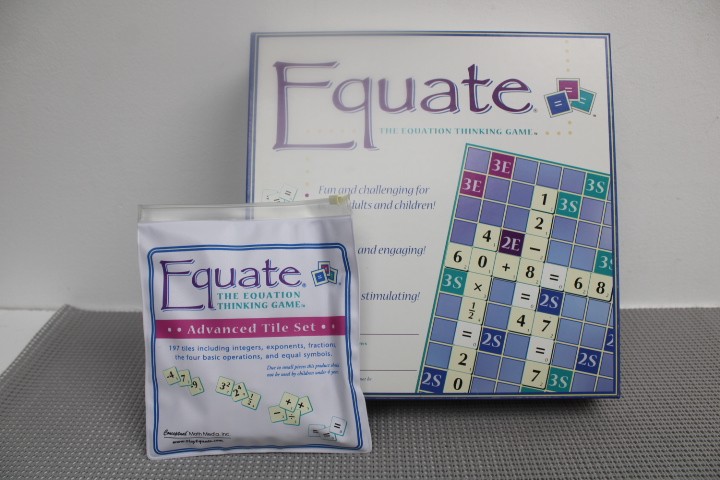 Equate The Equation Thinking Board Game Educator Home School Learn Math Complete