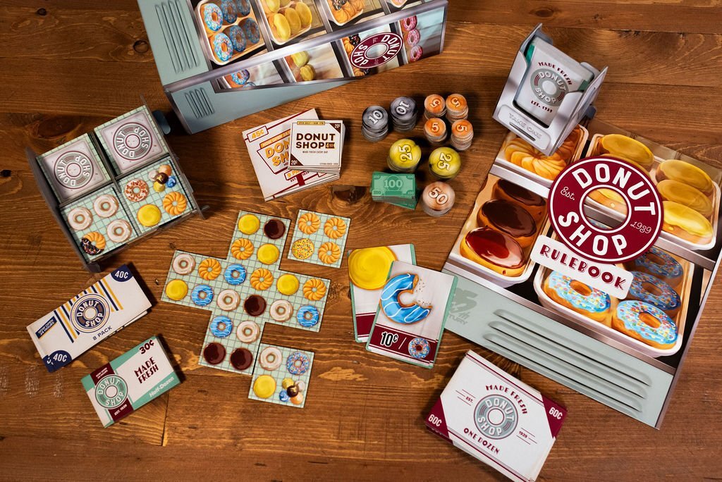 Donut Shop Deluxe Edition Boardgame by 25th Century Games