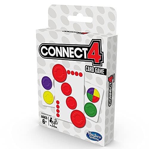 Connect 4 Card Game Fast Fun Travel Game for Kids Ages 5 and Up