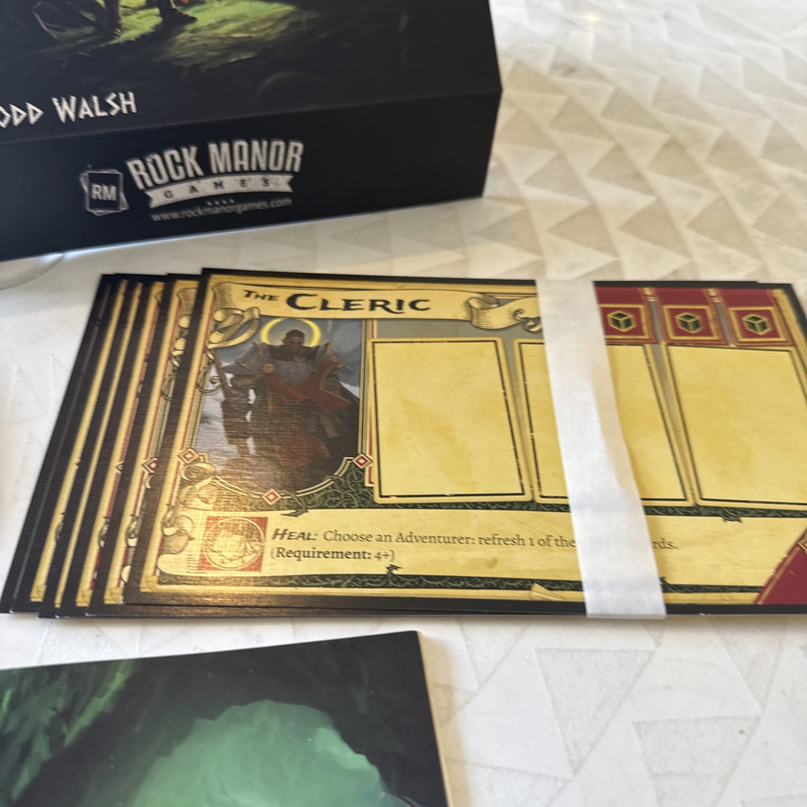 Set A Watch RPG Adventure Game Todd Walsh Rock Manor Games Tabletop Tycoon NEW