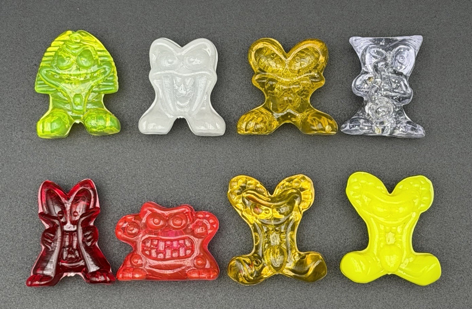 Lot of 8 Gogo’s Crazy Bones New Generation Series 2005 Figures