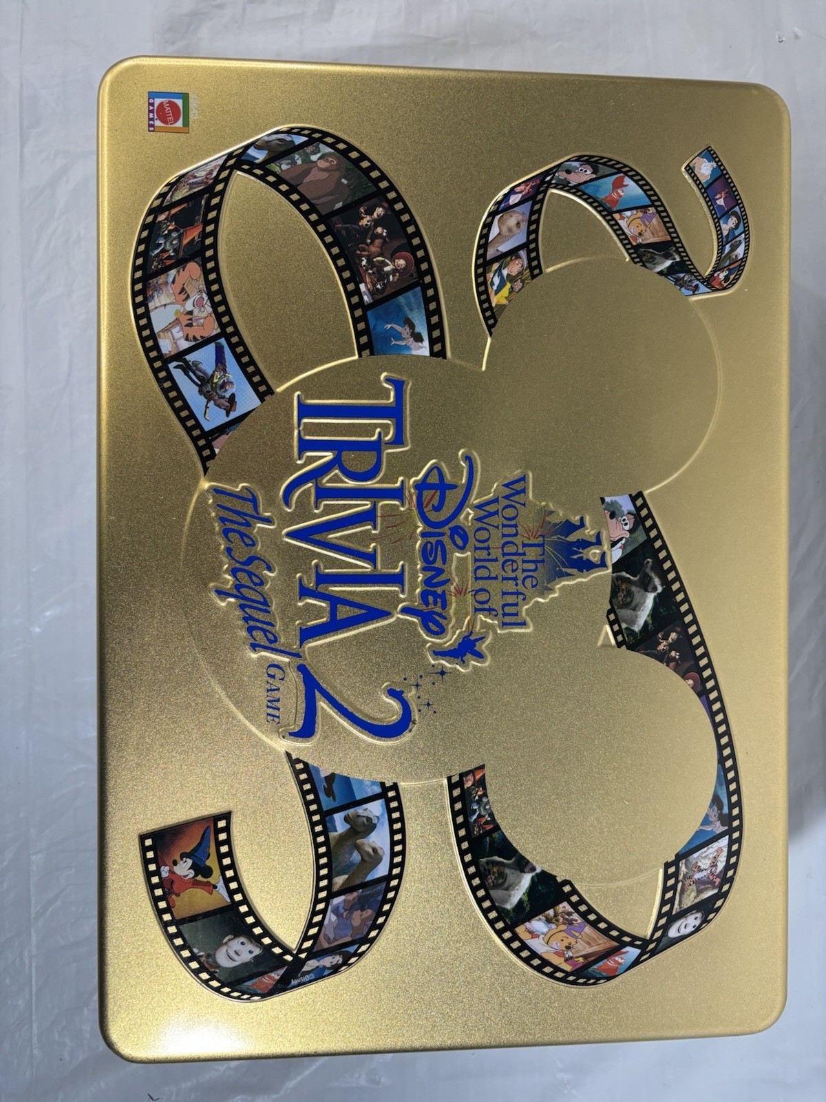 VINTAGE Wonderful World Disney Trivia 2 The Sequel COMPLETE 2000 Tin