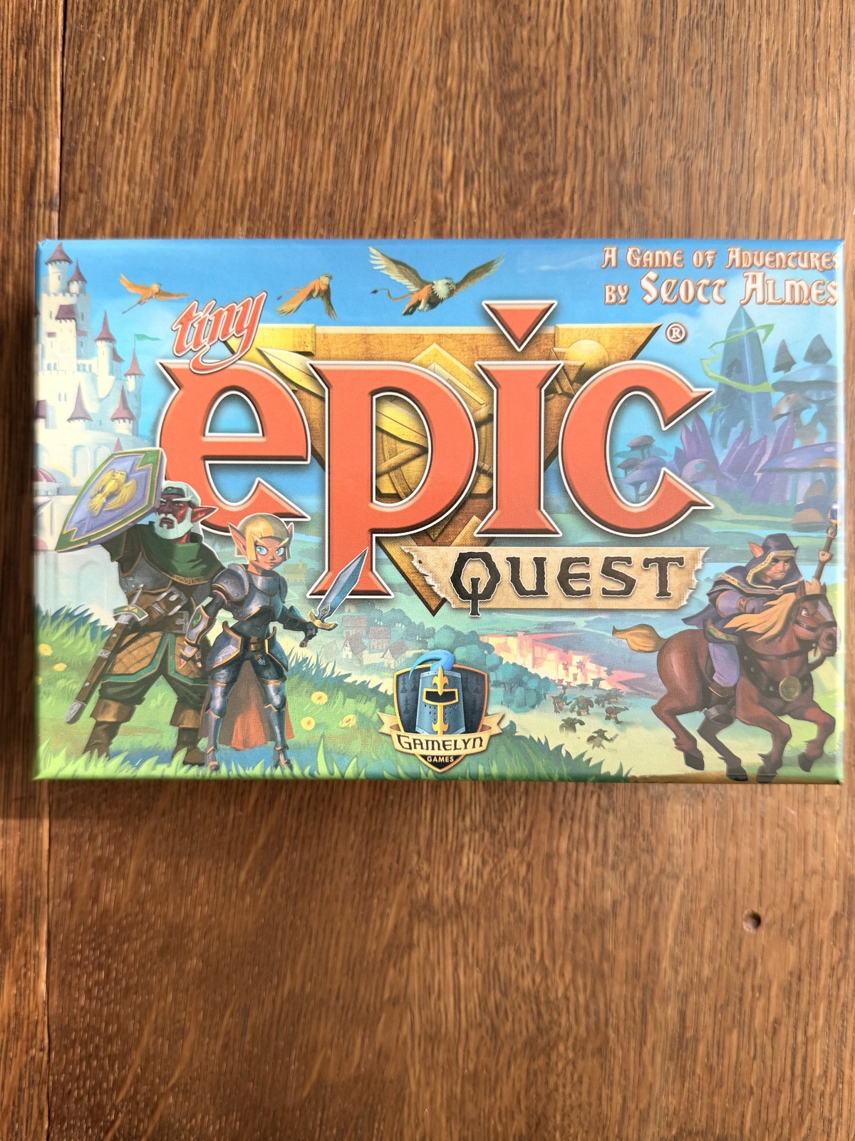 Tiny Epic Quest Board Game Gamelyn Small Box Games PLAYED ONCE 100% COMPLETE
