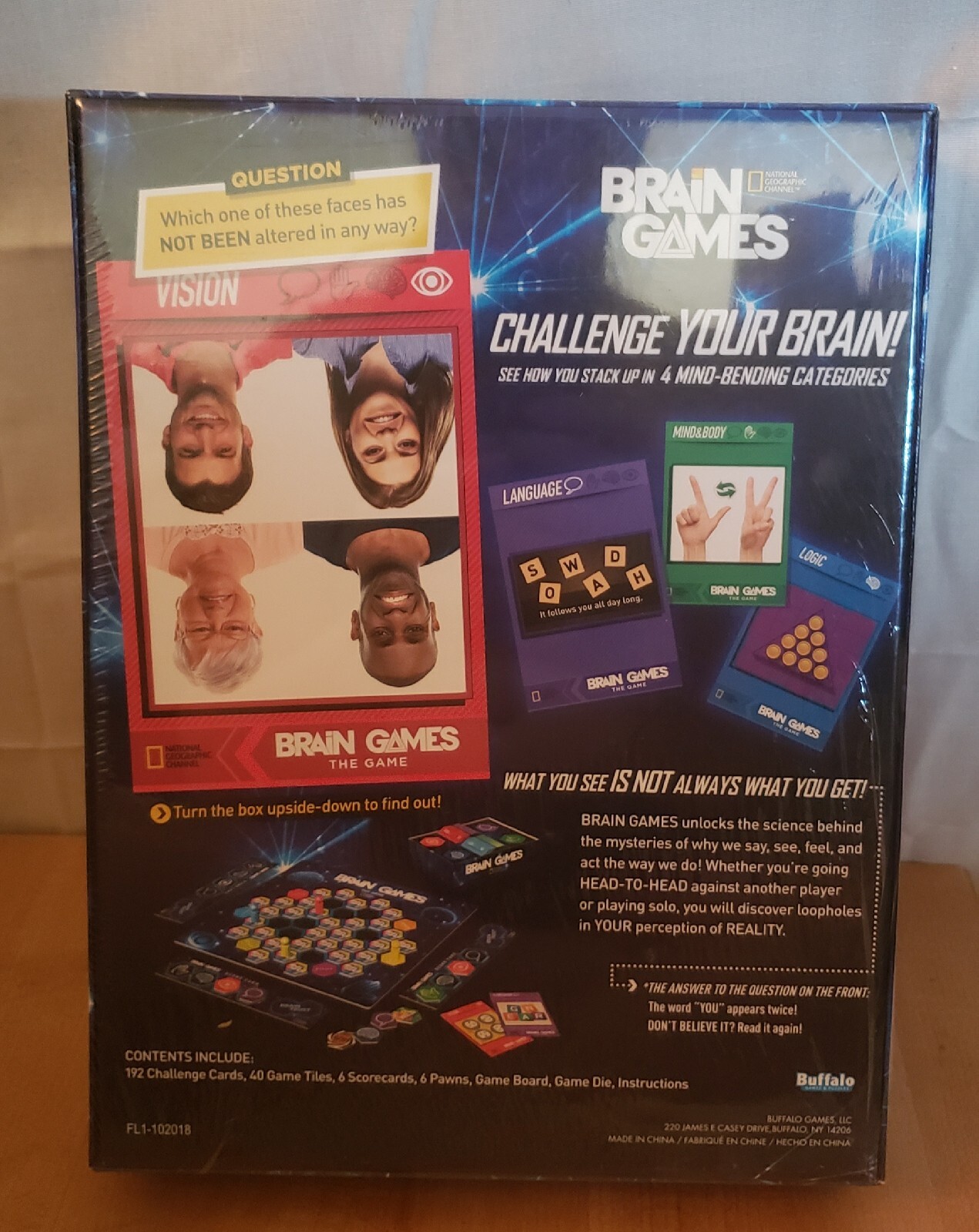 National Geographic Brain Games | The Game NEW Sealed