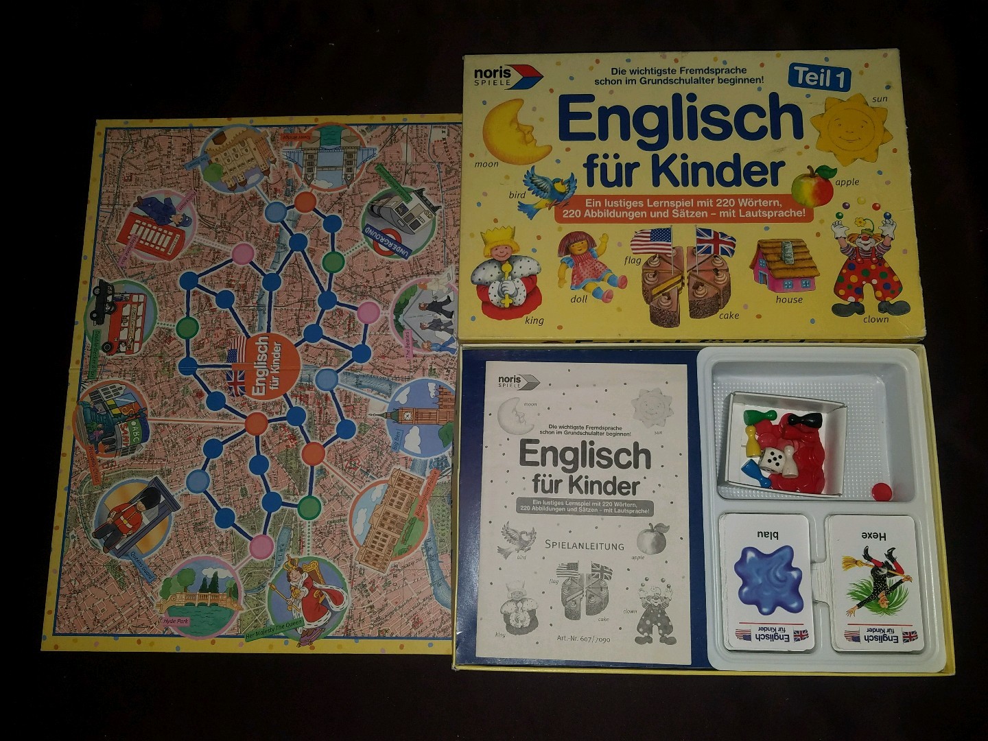 English fur Kinder Learn German for Children Noris Spiele Teil 1 2000