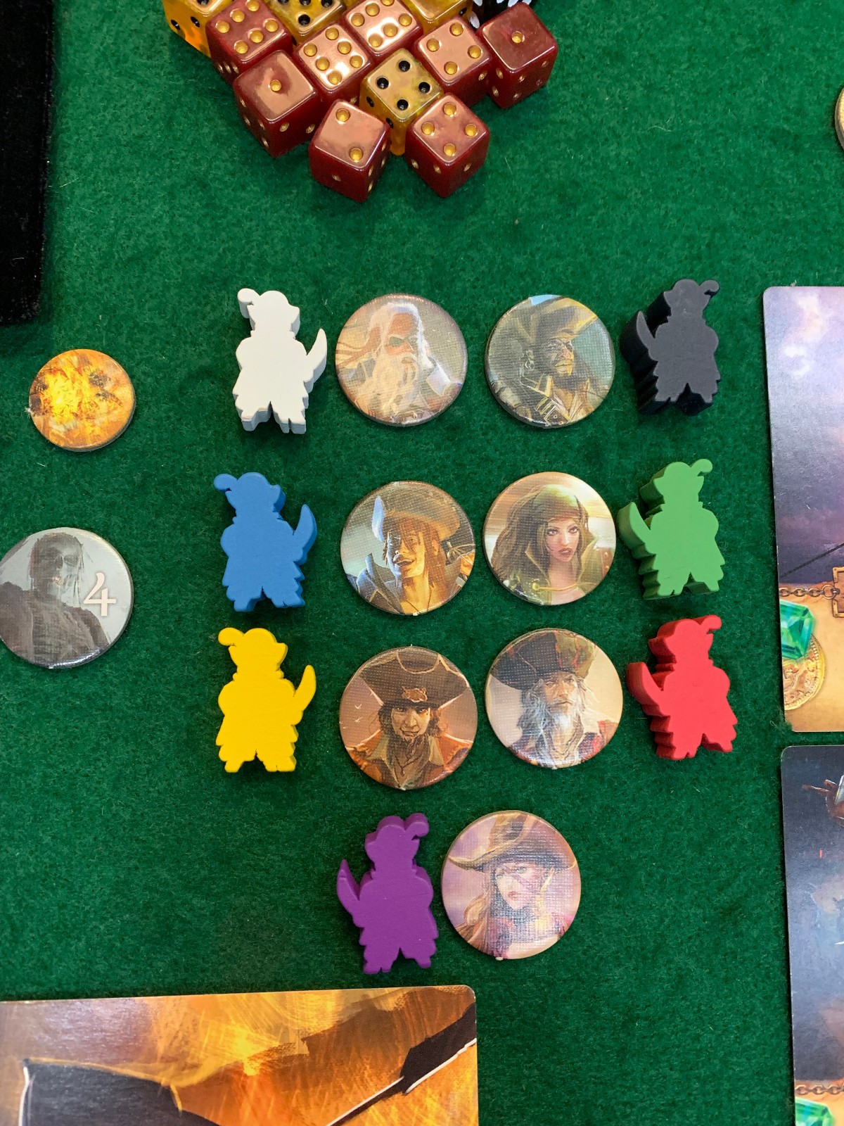 DEAD MEN TELL NO TALES 2016 Board game Complete!