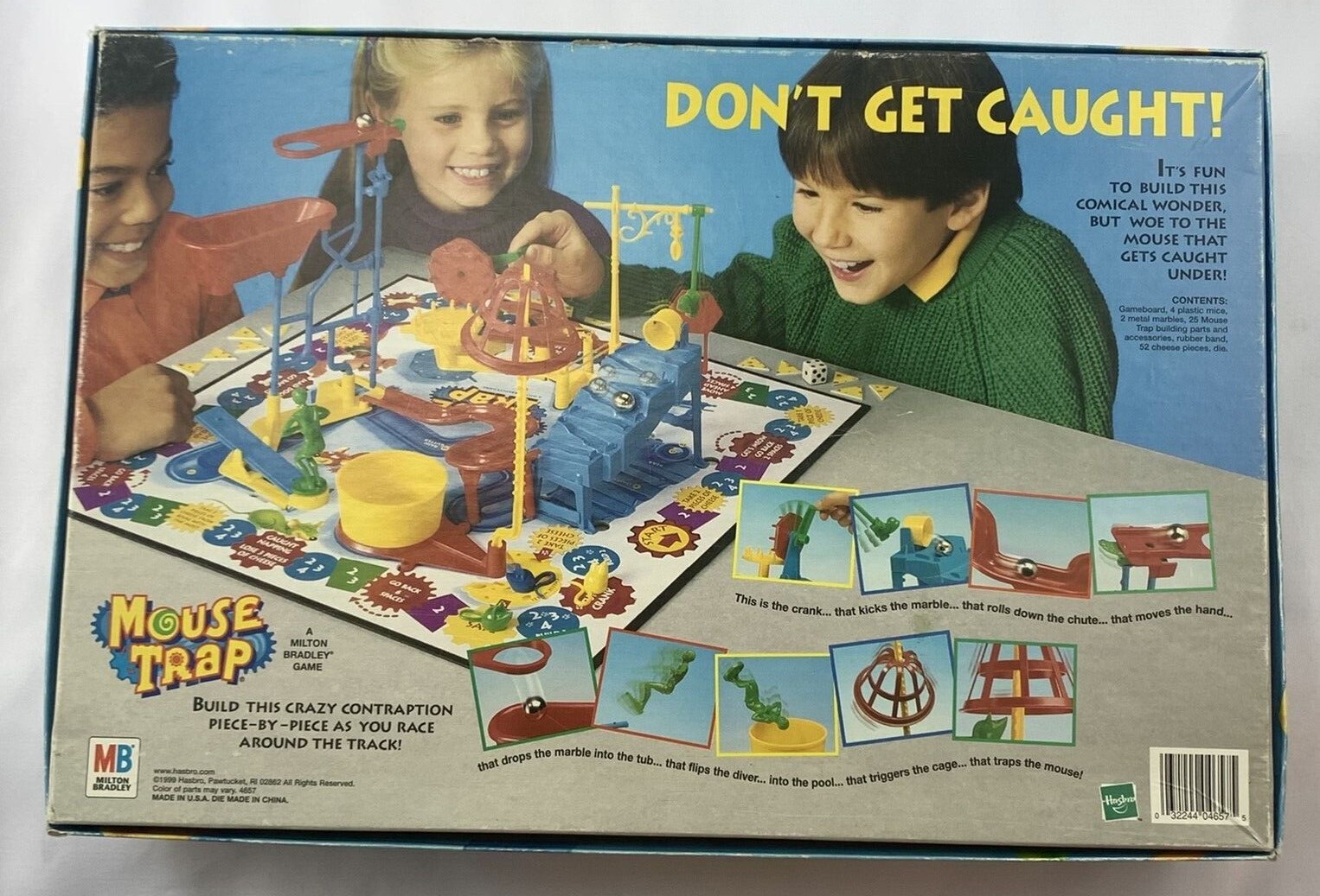 1999 Mouse Trap Game by Milton Bradley Complete in Great Condition FREE SHIPPING