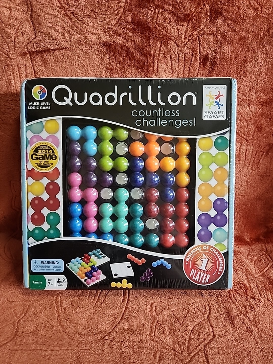 Quadrillion, A Multi Level Logic Game By Smart Games, New!