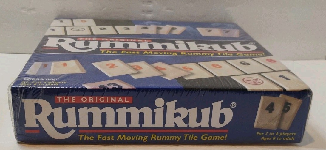 1997 The Original Rummikub Fast Moving Rummy Tile Game Pressman (0400D) NEW