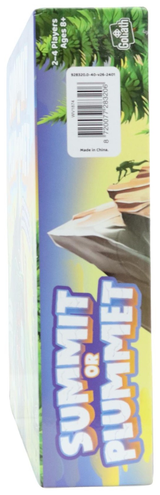 Goliath Summit or Plummet Game | Includes A Giant 13-Inch Tall 3D Mountain | 2-4