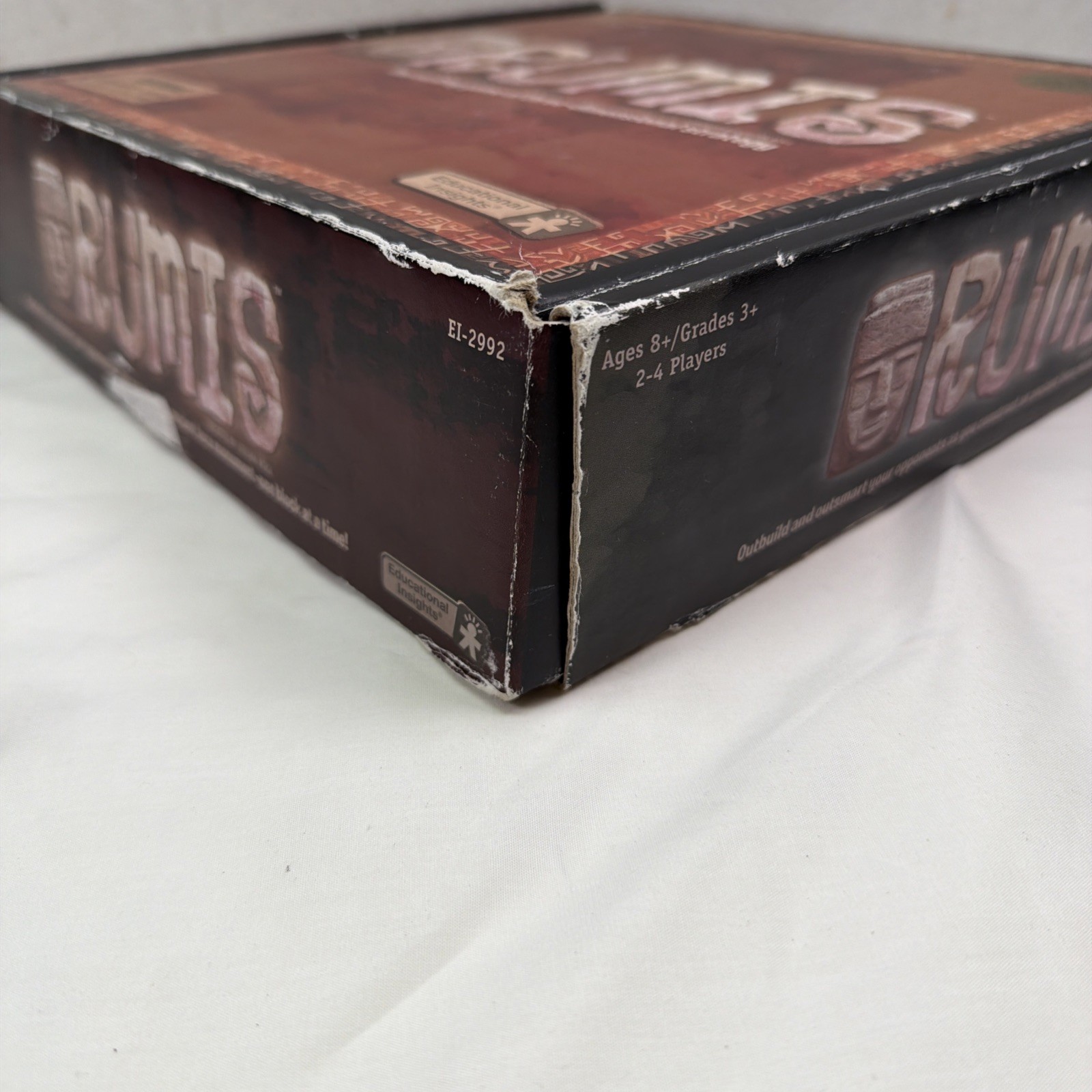 Rumis 2004 Strategy Board Game Educational Insights 3D Blocks